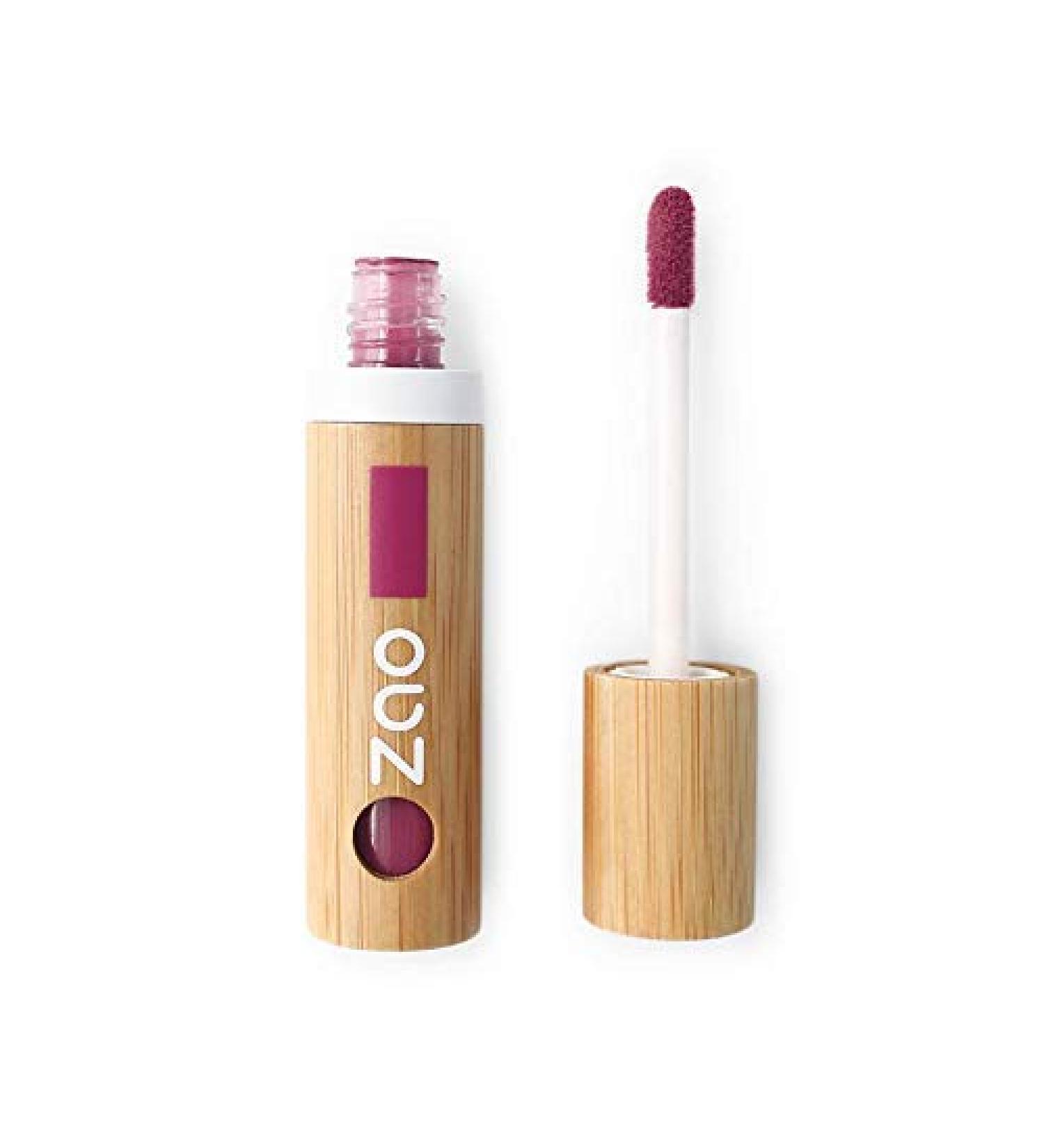 ZAO Lip Polish 038 Amaranth RECHARGEABLE organic vegan 100% natural