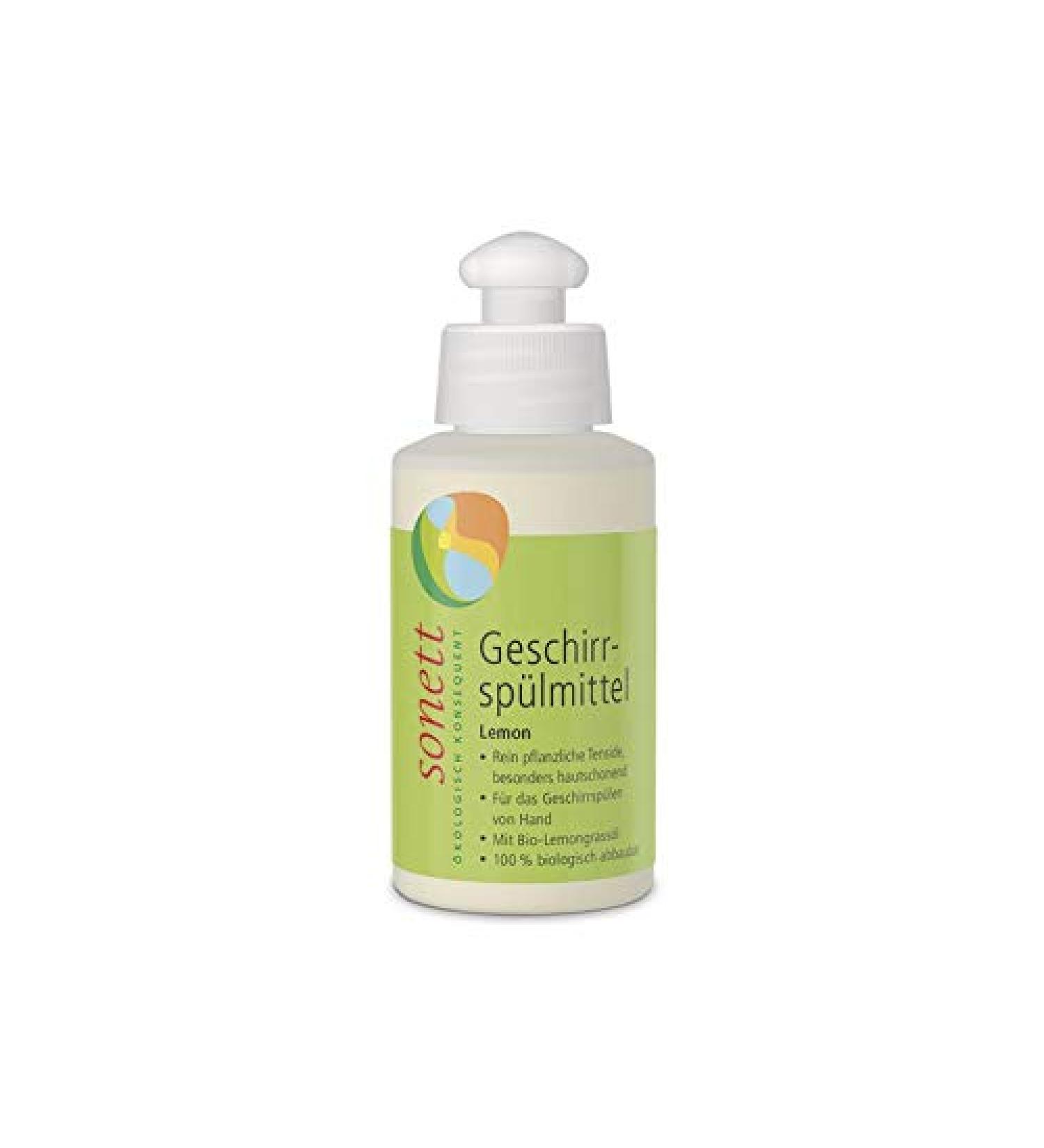 Organic Dishwashing Liquid Lemon Sonett (4 x 120 ml) 120 ml (pack of 4)