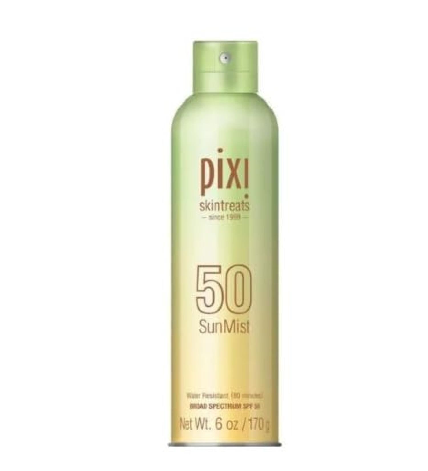 Pixi SkinTreats 50 SunMist Water Resistant SPF 50 6 oz. Water Resistant
