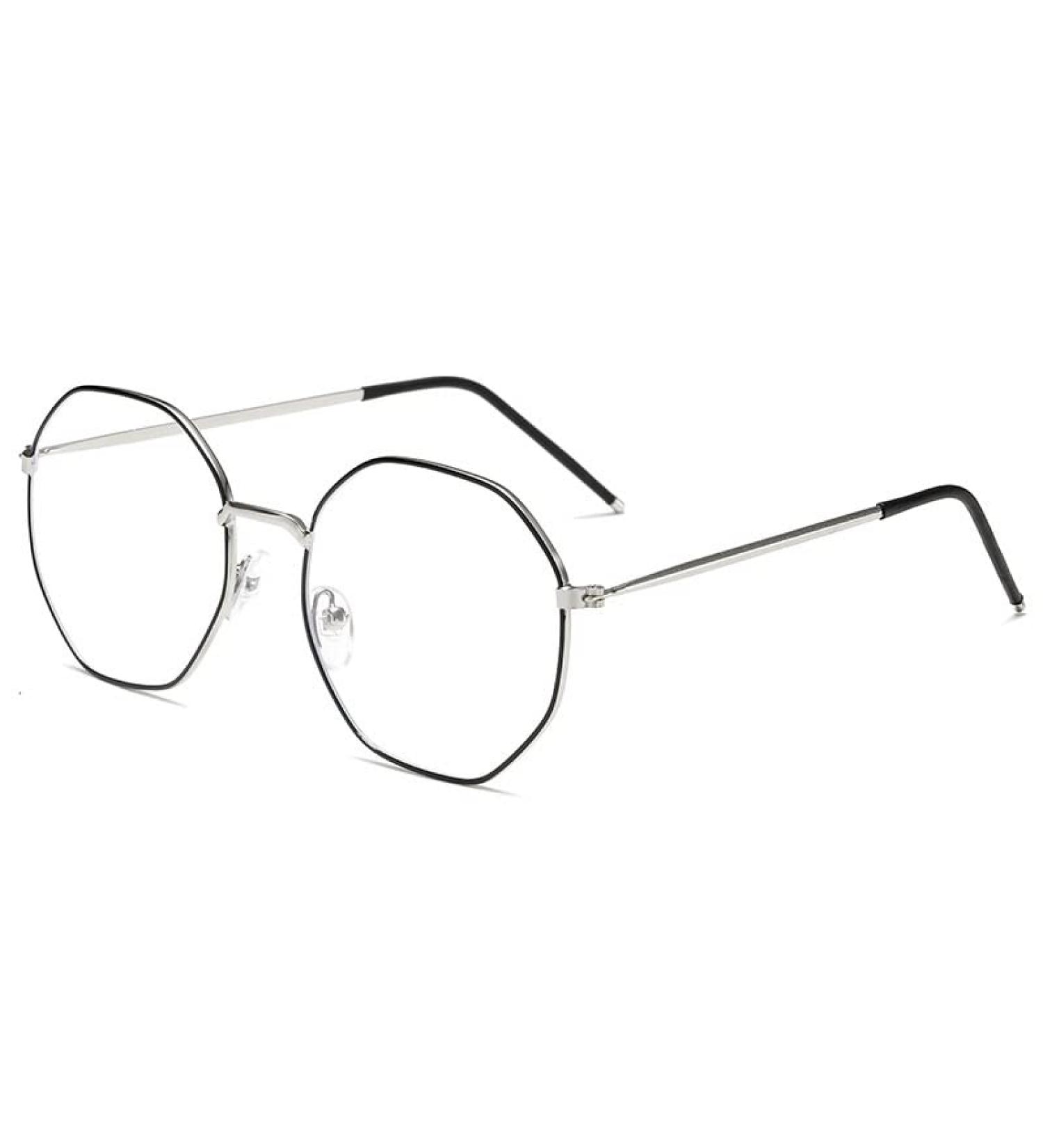 Zhuyiqz Polygon Reading Glasses +250 | Anti-Glare & Anti-Blue Light Glasses for Men & Women - International Shipping Available - Buy Online on GoSupps.com