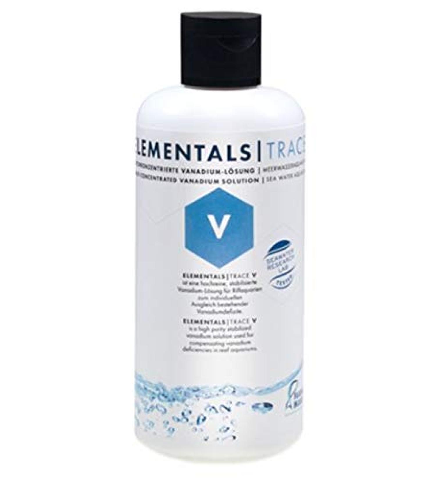 Fauna Marin Elementals Trace V 250ml Highly concentrated vanadium solution for saltwater aquariums
