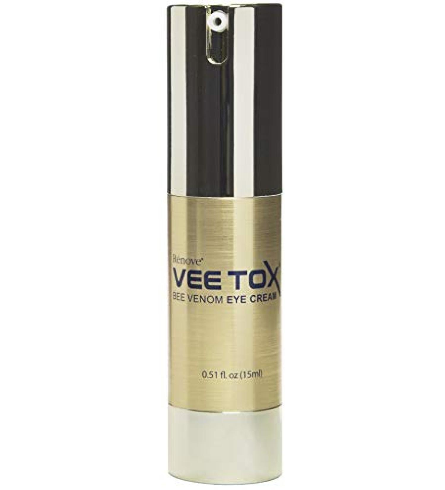Renove VEE TOX Anti Aging Eye Cream - Bee Venom & Swiss Apple Stem Cell 0.51fl oz - Buy Online on GoSupps.com