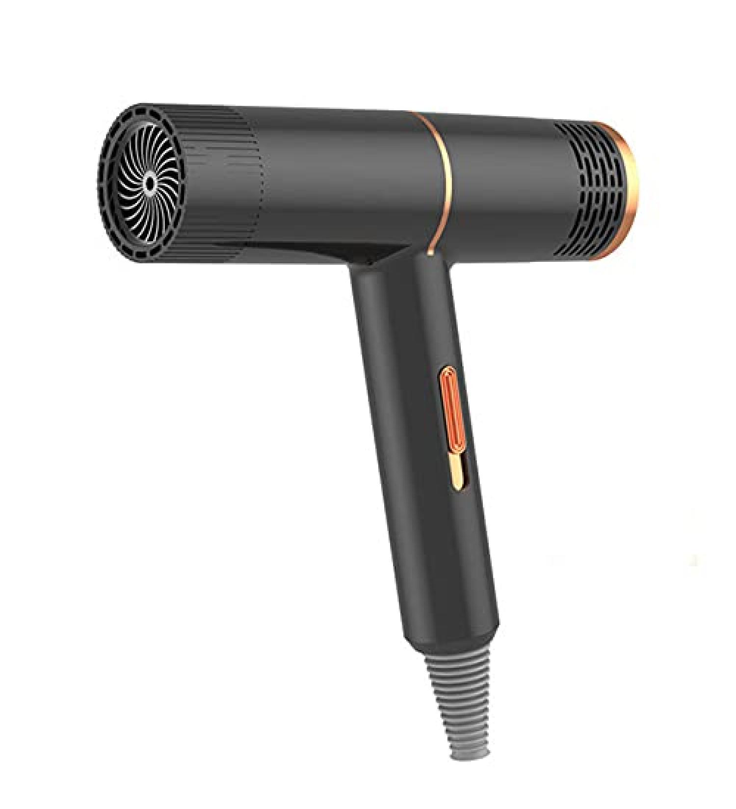 Professional Hair Dryer Infrared Negative Ionic Blow Dryer Hot&Cold Wind Salon Hair Styler Tool Hair Electric Blow Drier Blower (Type 1 Black) - Buy Online on GoSupps.com