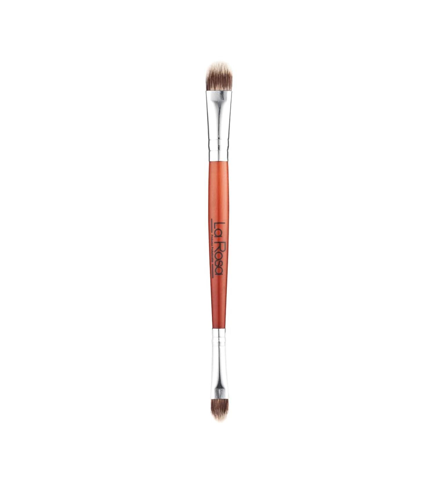LA ROSA Double Ended Soft Eyeshadow Brush | Best Eye Makeup Applicator Tool for Blending Smudging & Shading (Wet/Dry) - International Shipping Available - Buy Online on GoSupps.com