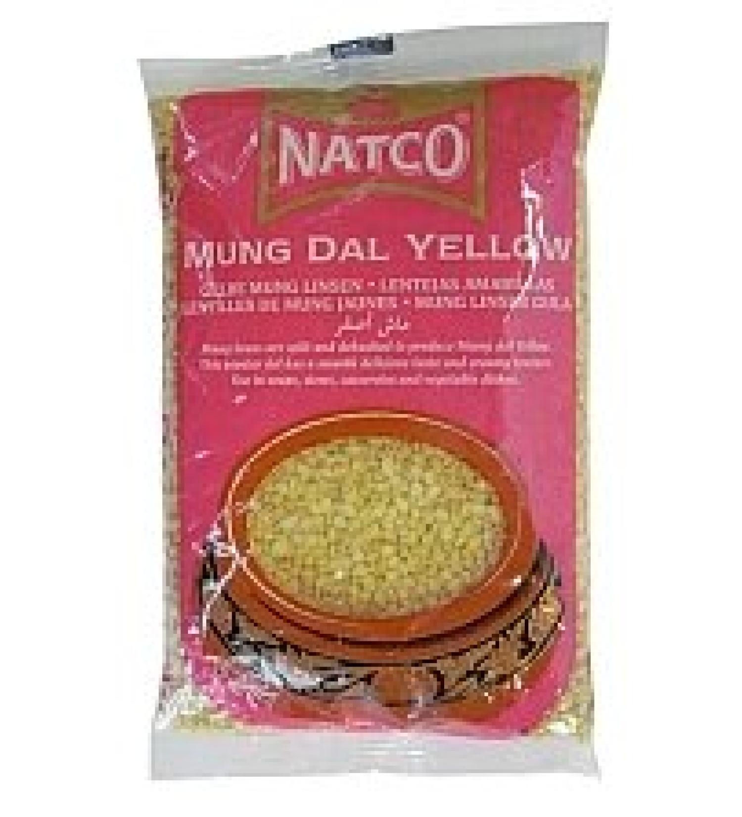 Natco Mung Dal Yellow 6X2KG