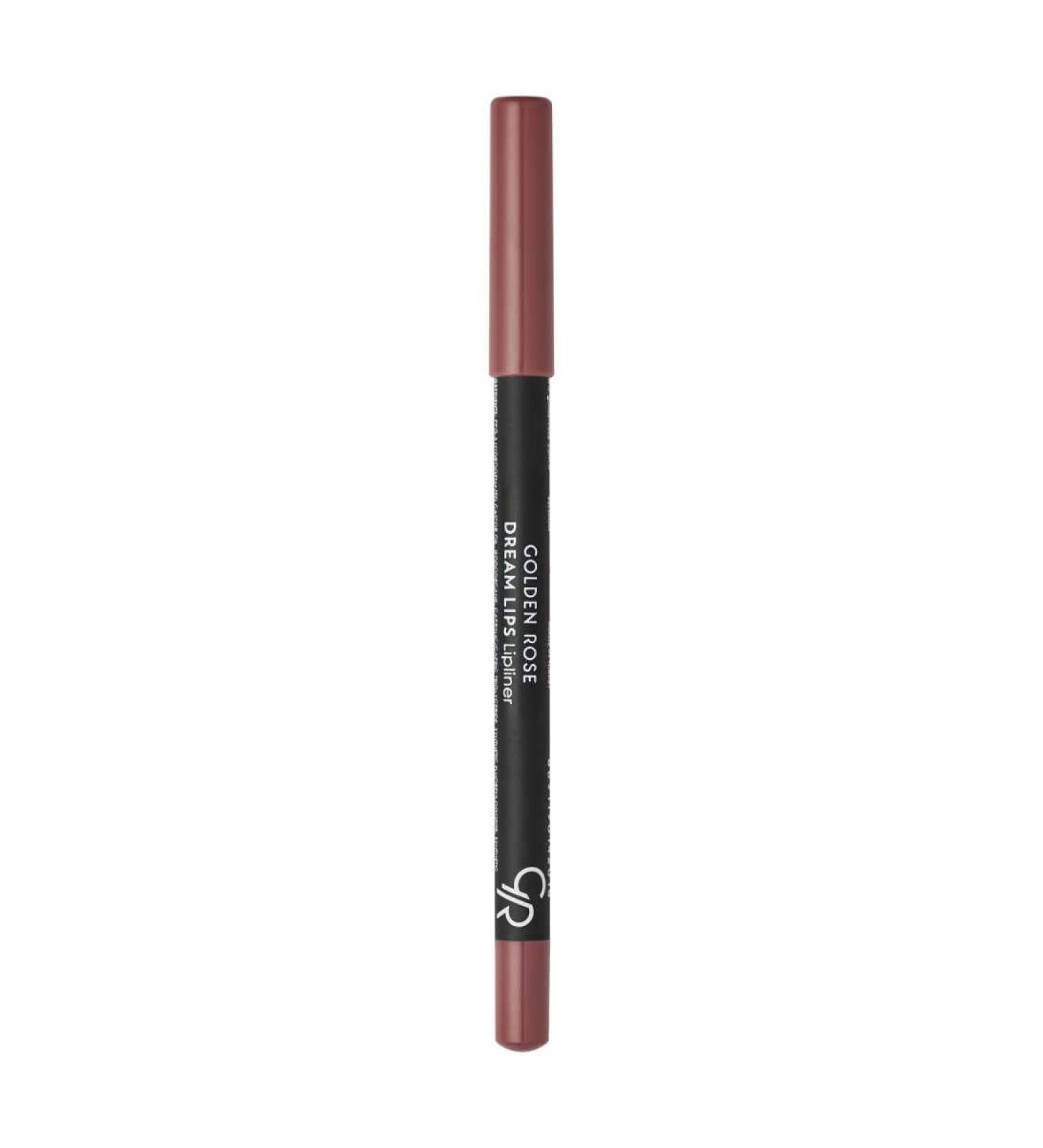 Dream Lips Lipliner 501 Copper Brown Golden Rose Lipstick 501 Copper Brown