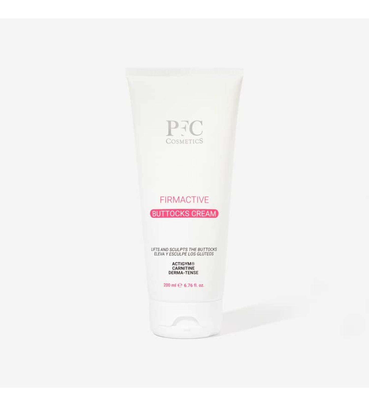  PFC COSMETICS PFC COSMETICS Firmactive Buttocks Gluteal Firming Cream with Derma Tense Actigym Shea Butter Olive Oil Caffeine Carnitine Green Tea for Body Care 200ml - Buy Online on GoSupps.com