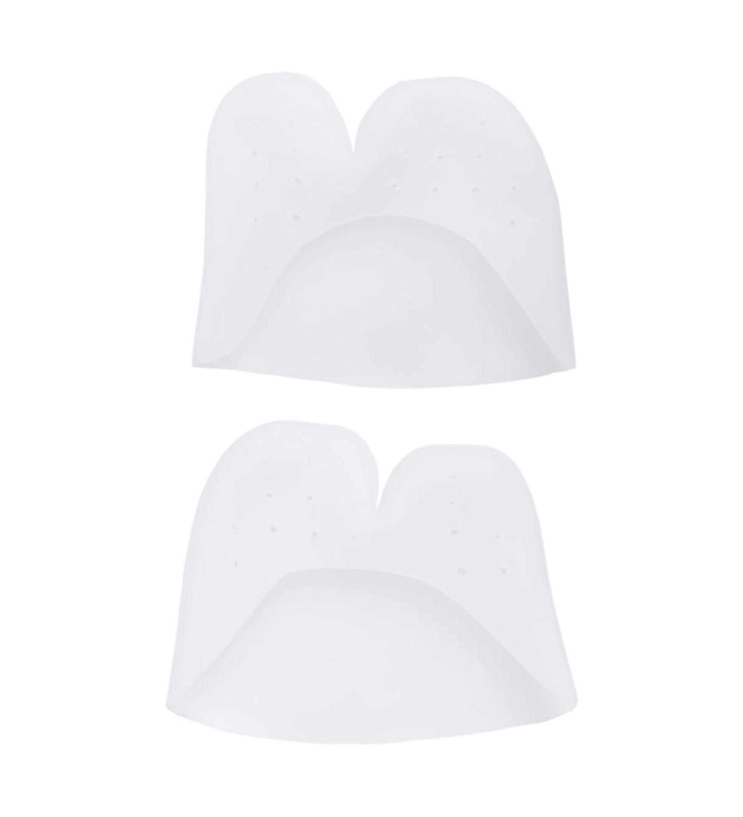 JEWEDECO Hallux Valgus Cover - 1 Pair Man & Woman Protective Orthotic Toe Sleeve - White Medium - Buy Online on GoSupps.com