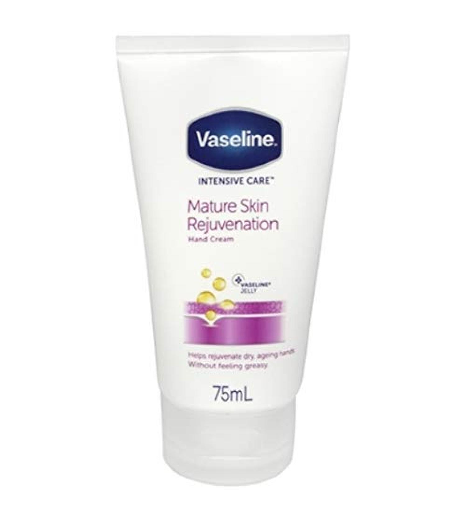 Vaseline Hand Cream - Mature Skin Rejuvenation - Pack of 6 (6 x 75ml)