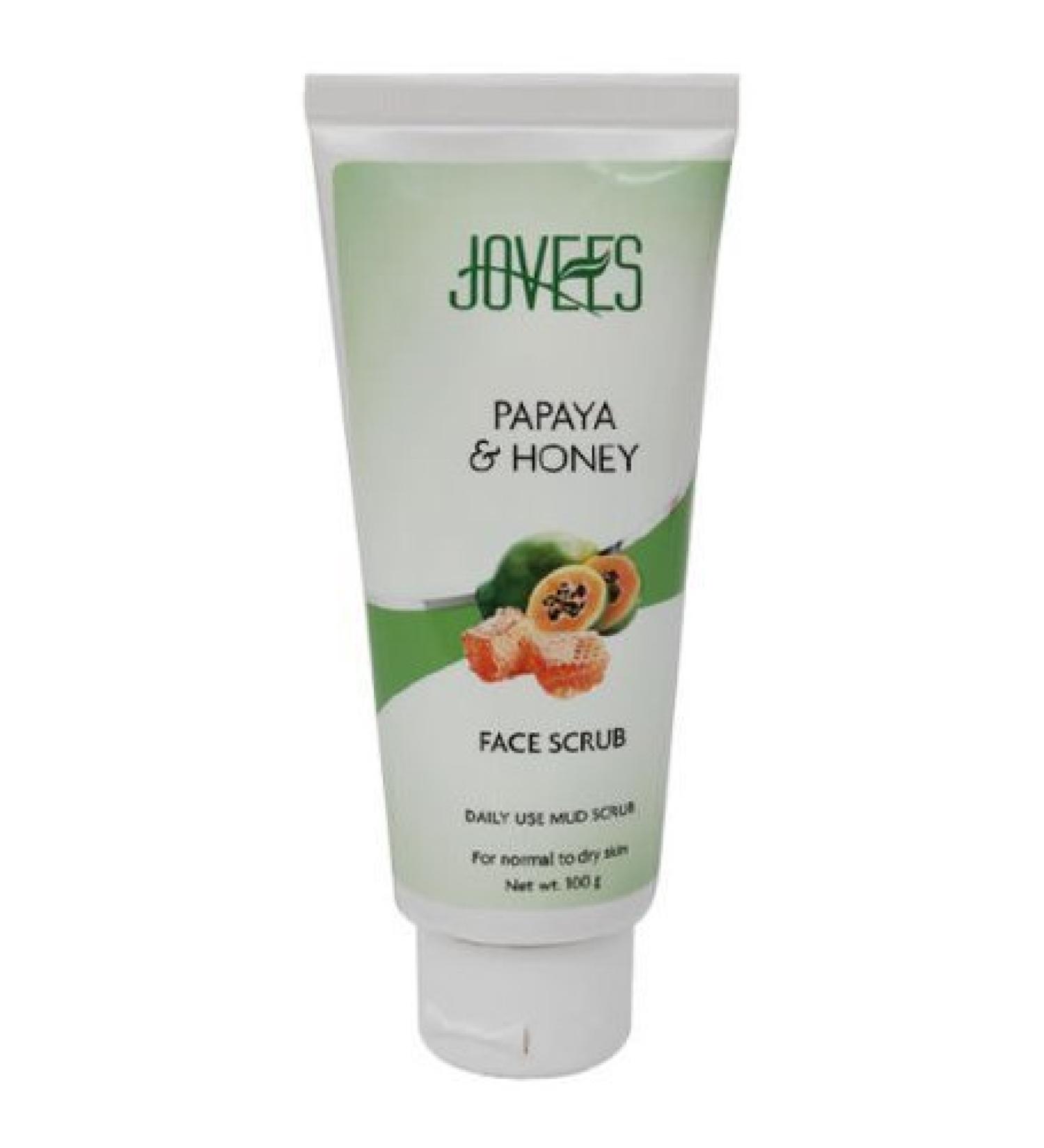 Jovees Facial Scrub Papaya and Honey 50g by Jovees