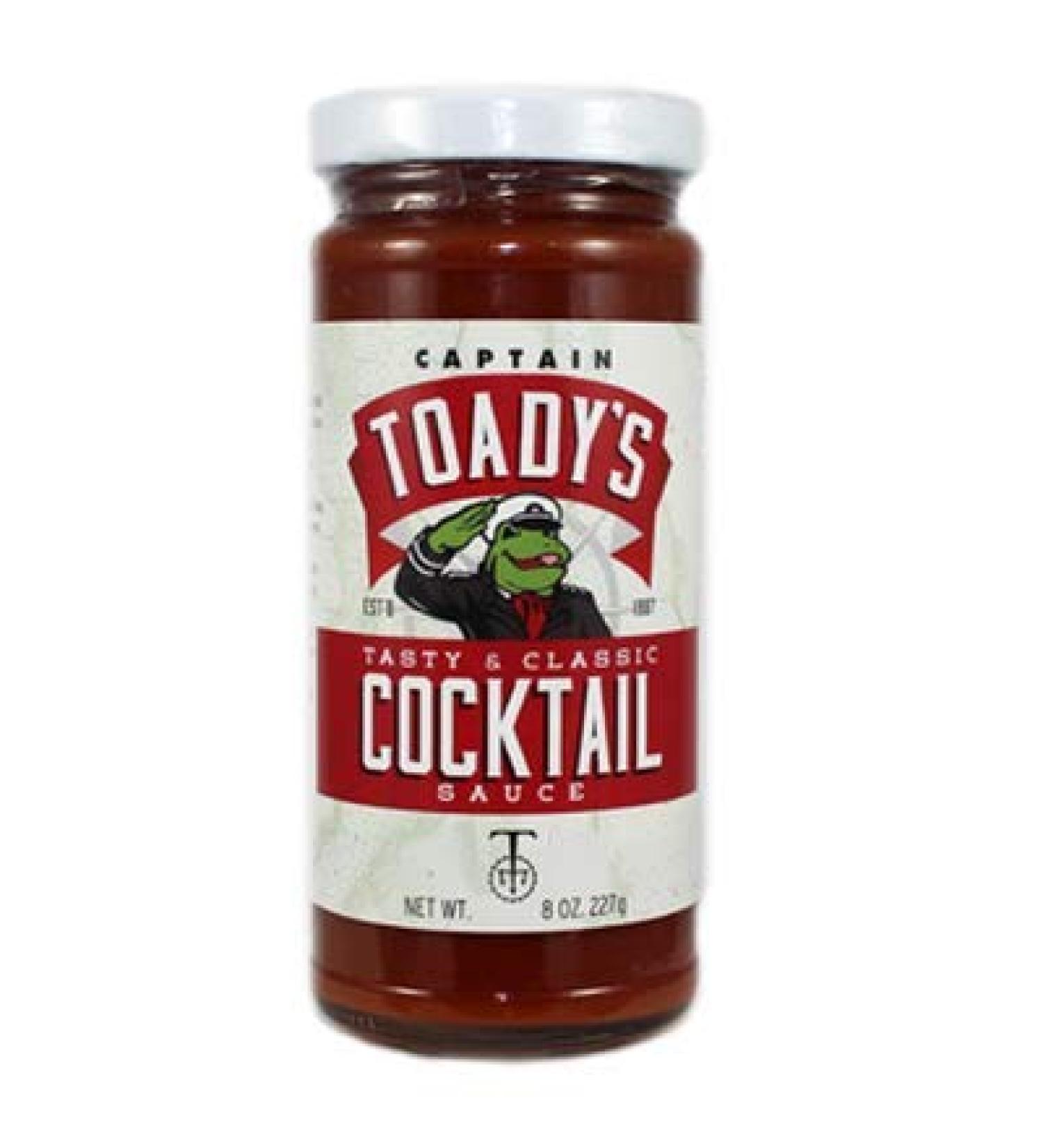Captain Toady's Classic Cocktail Sauce - Tangy and Delicious | [Brand Name] - Buy Online on GoSupps.com