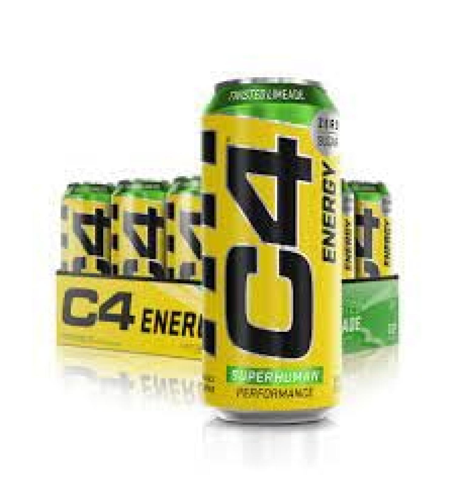  Cellucor Cellucor C4 Energy Carbonated 12 Drinks X 500 ml Lemonade Flavour - Buy Online on GoSupps.com