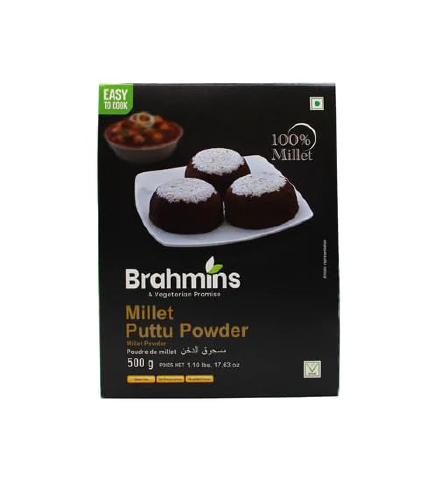 Seelans Brahmins Millet Puttu Powder 500g | Kere Brand | Healthy | Indian Origin - Buy Online on GoSupps.com