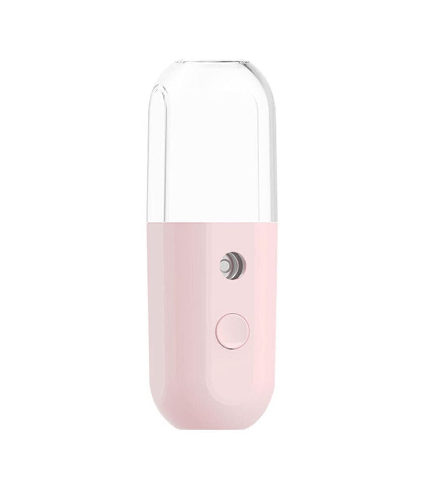 BOKIOESDE Face Sprayer Rechargeable Moisturizing Coated 1800mAh USB Charging Replacement Steamer Mist Maker Diffuser Humidifier Pink - Buy Online on GoSupps.com