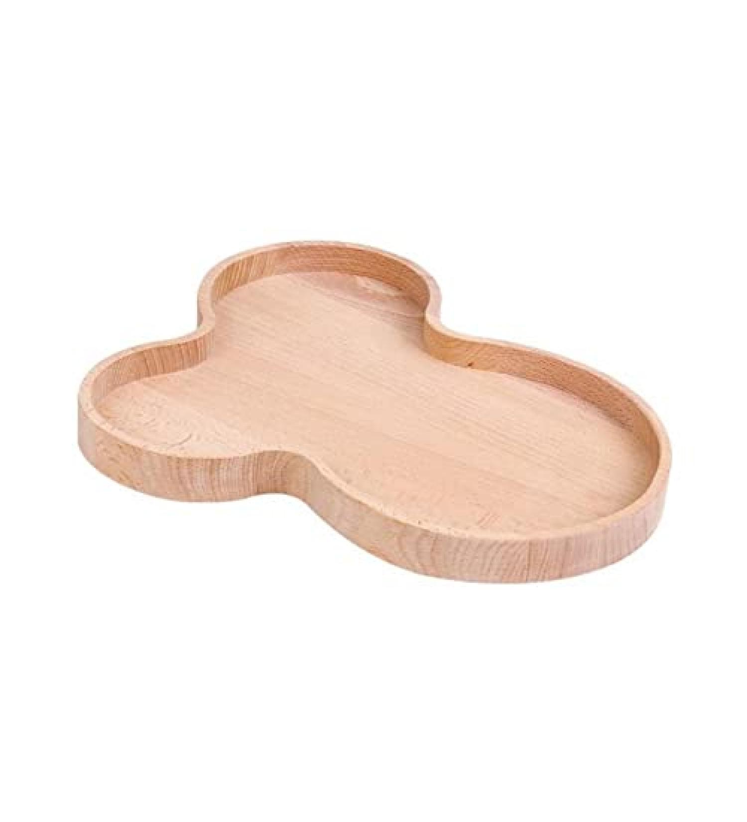Fruit Bowl Wooden Serving Plates Tea Cup Saucer Trays Fruit Plate Storage Pallet Plate Decoration Plate Meal Kitchen Tools Fruit Dish (Color : M) - Buy Online on GoSupps.com
