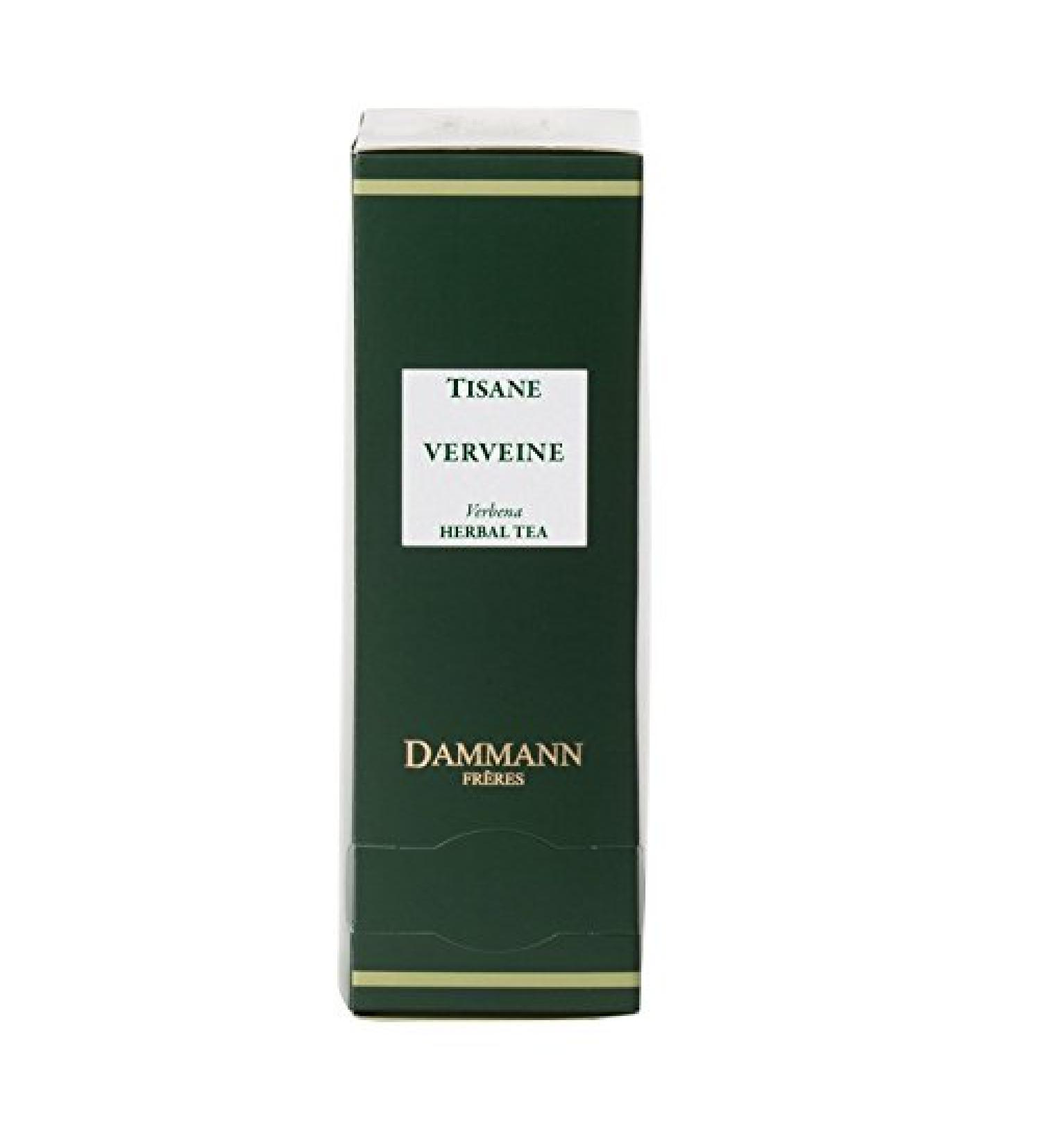 DAMMANN FRERES - Tisane Verveine - 4 x 24 cristal sachets (Bo te compl te)