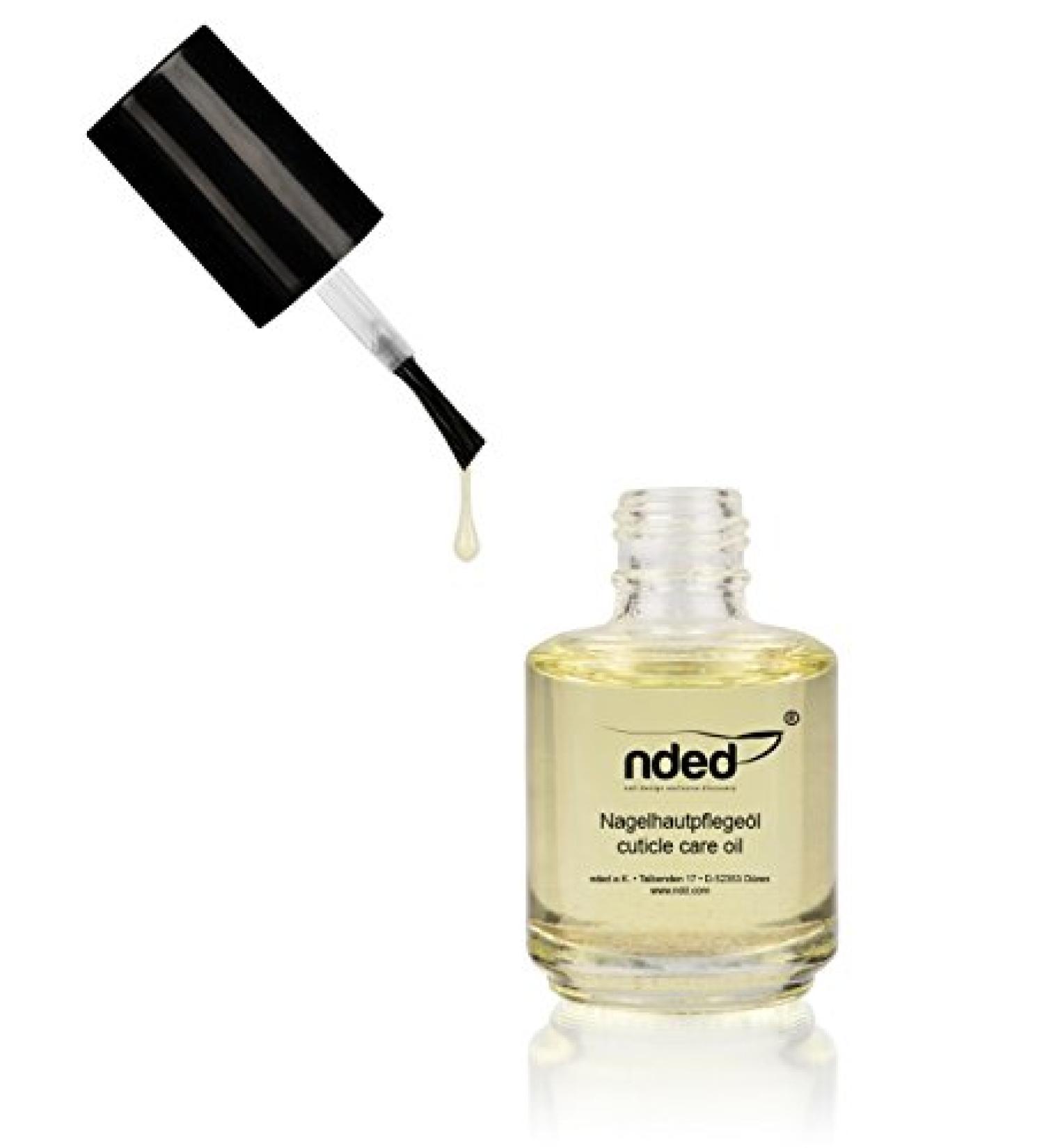 NDED Cuticle Care Oil with Fragrance - Natural Hand and Nail Oil Lemon 15 ml