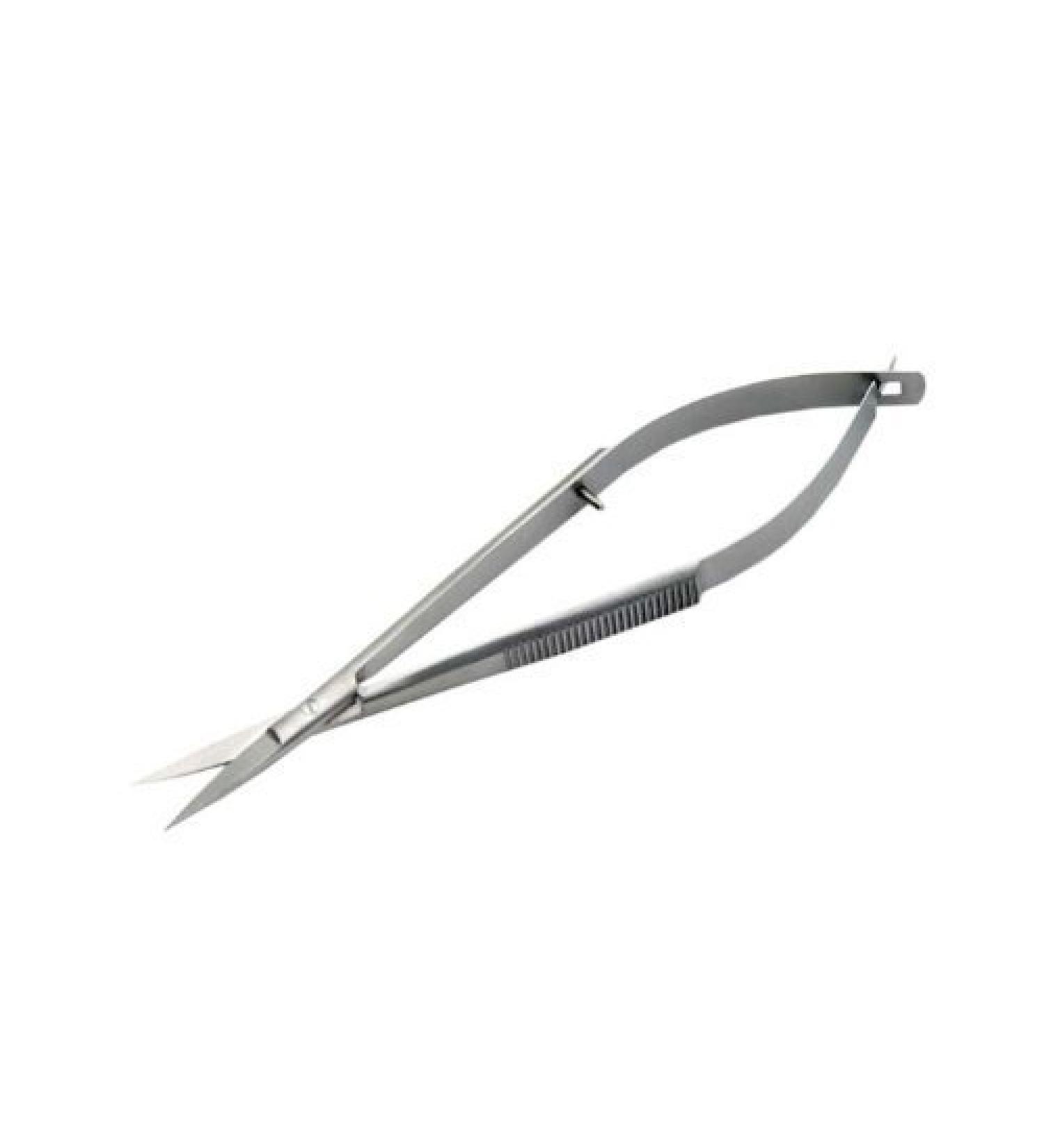 Macs Professional 4.5 Inch Eye Brow Scissors - Straight Castroviejo Stitch Cutting Embroidery Spring Action - Extra Sharp for ENT, Eye, Skin, Dental - Pack of 1 - Buy Online on GoSupps.com