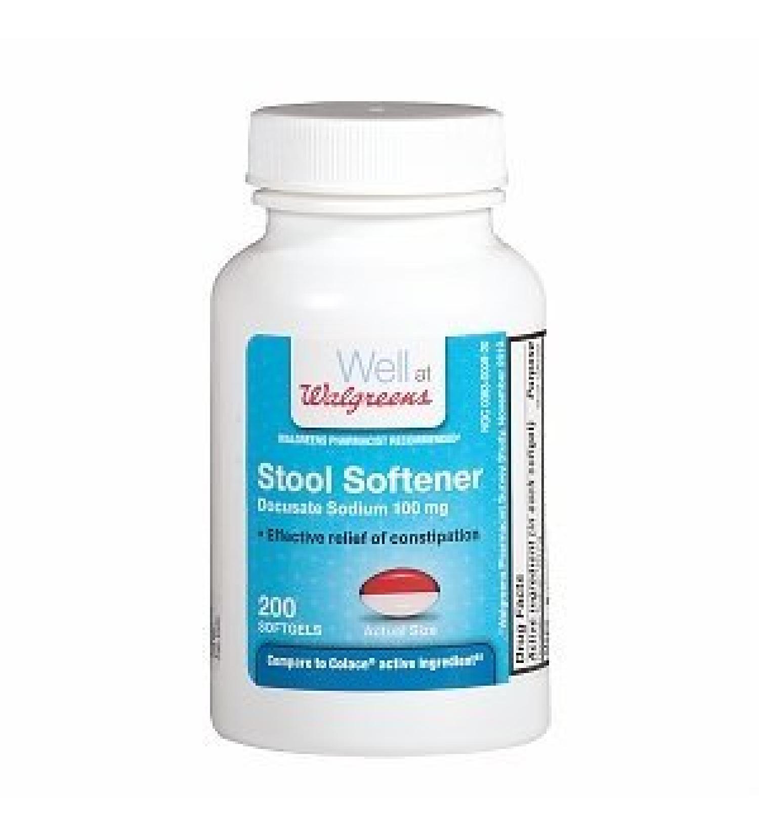 Walgreens Stool Softener Softgels 200 ea