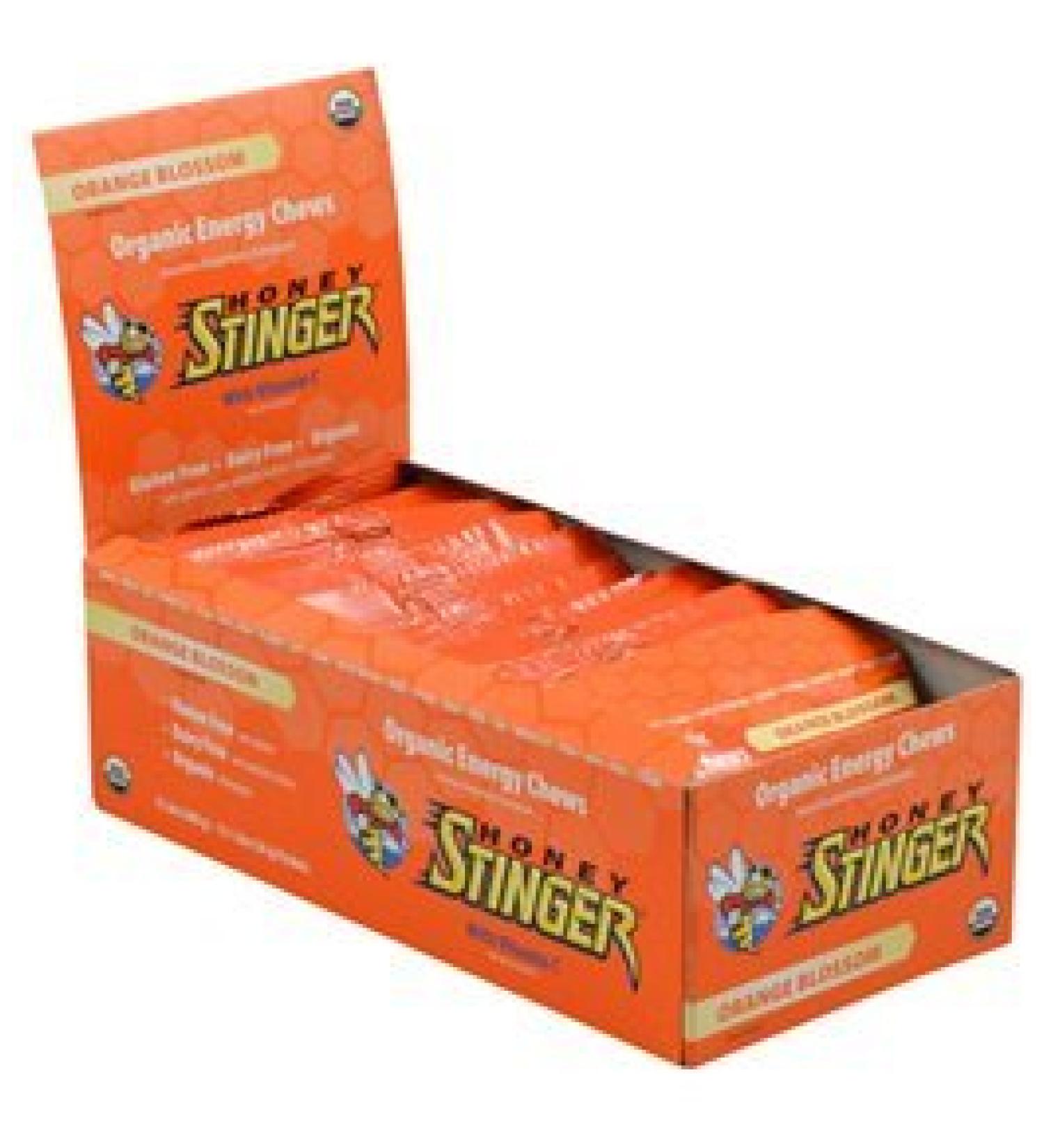 Honey Stinger Organic Cherry Blossom Energy Chew 1.8 Ounce -- 12 per case.