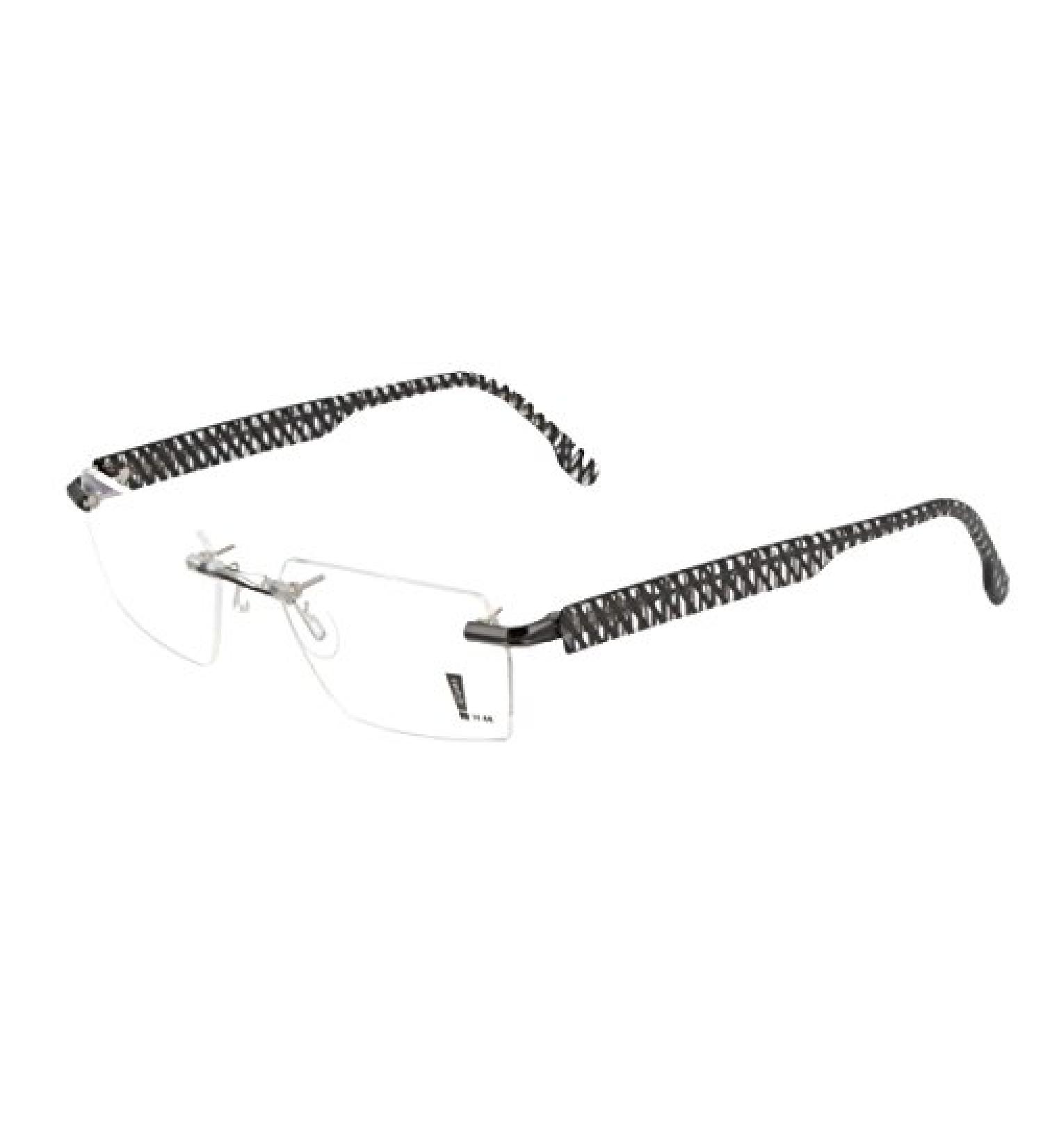 switch it set Combi 856A interchangeable temple mount in the color transparent-black