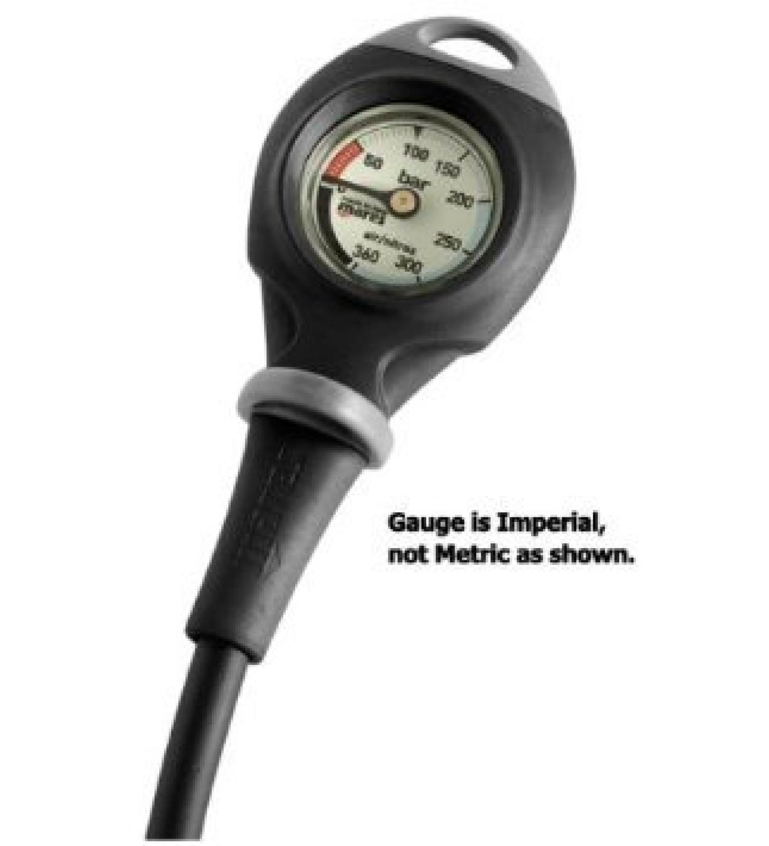 Mares Mission 1 Compact Pressure Gauge Imperial (PSI)