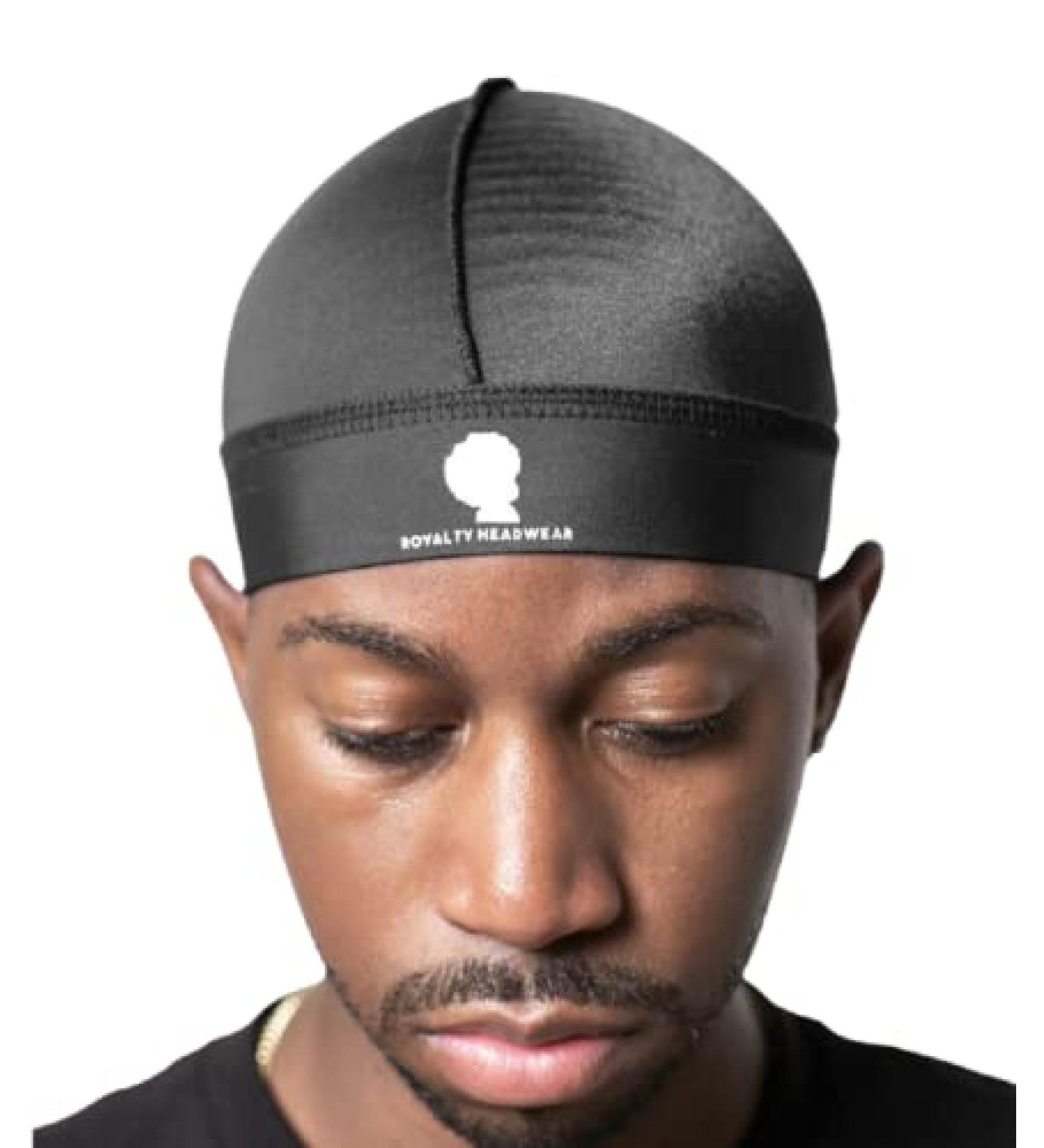 Royalty Headwear Premium Wave Cap for 360, 540, 720 Waves - Black - Buy Online on GoSupps.com