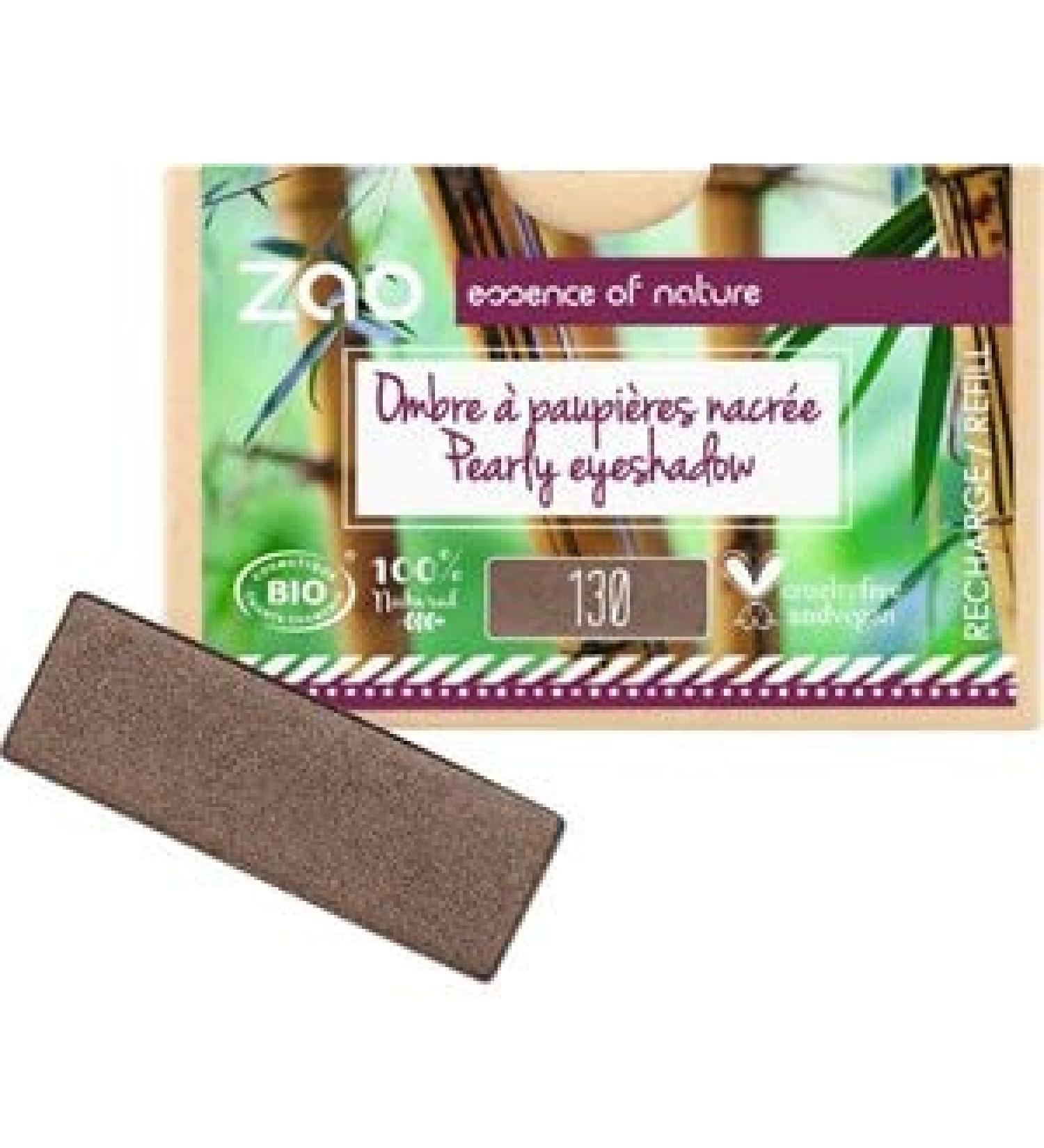 Eyeshadow fill rectangle 117 pink bronze woman Zao
