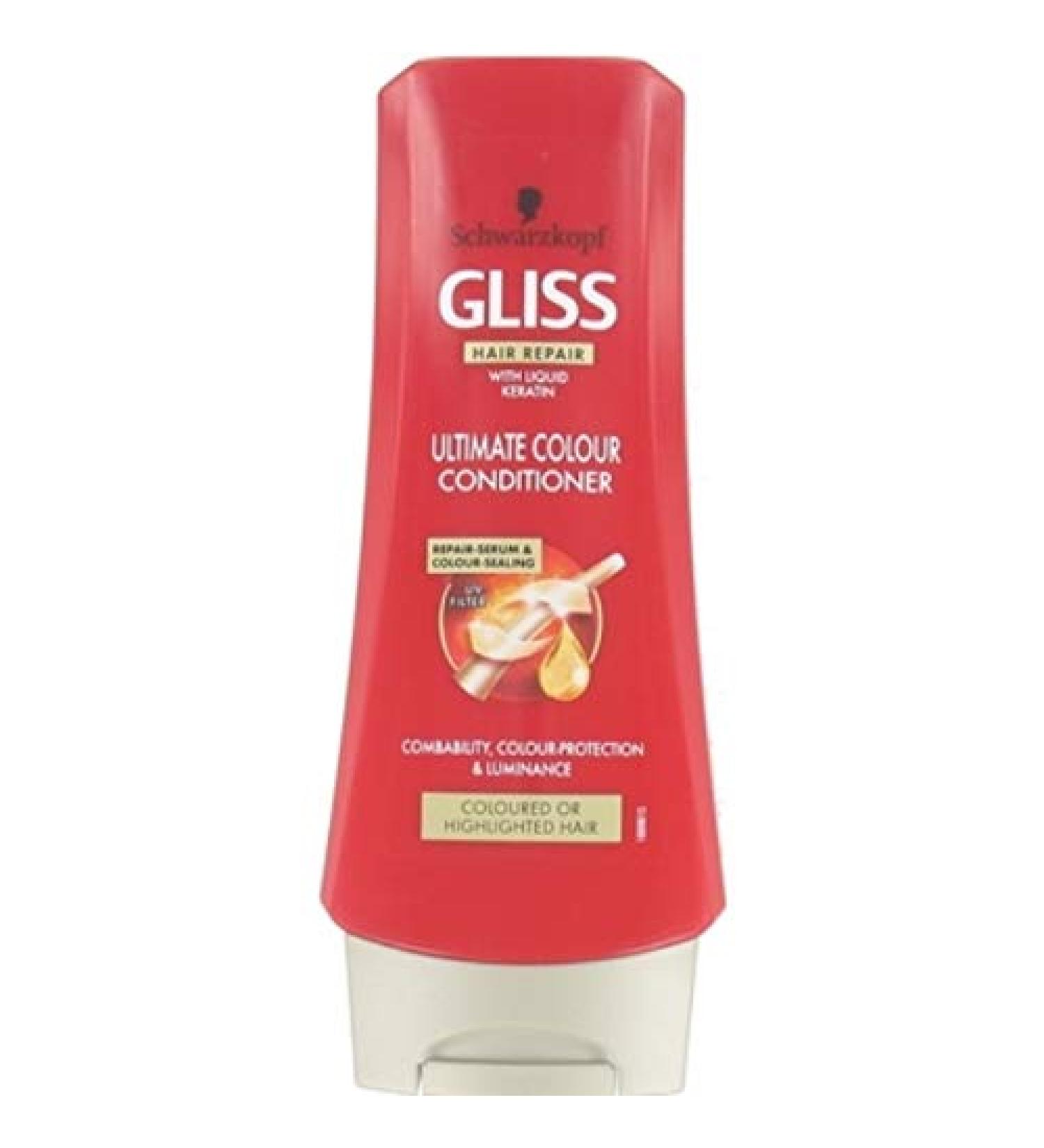 Gliss Kur Pack of 6 Gliss Kur Color Protect conditioners - 200 ml