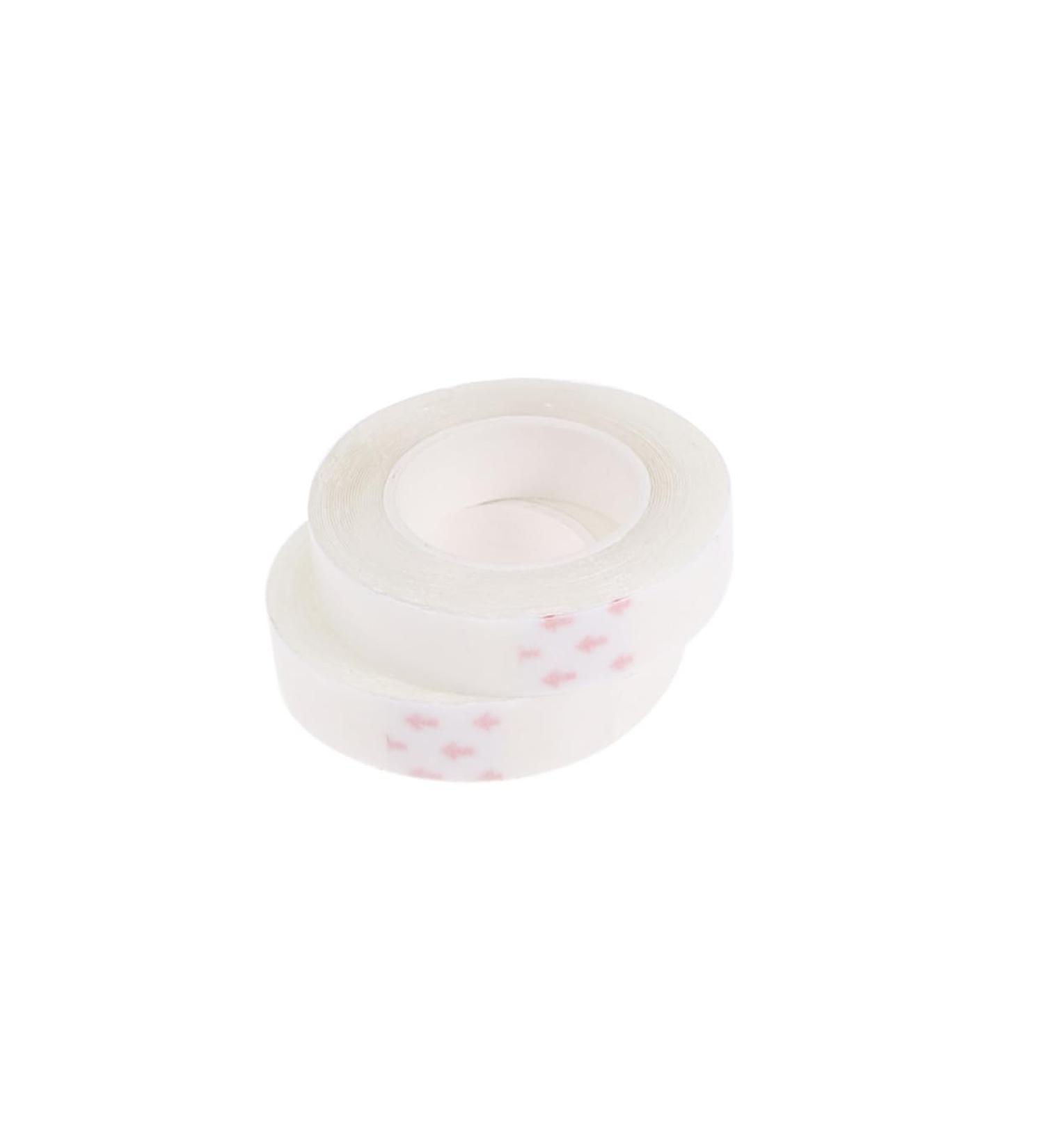 Ipetboom 2 Rolls Tape in Human Hair Extensions Adhesive Hair Extensions Wig Extension Tape Seamless Tape in Hair Extensions Dreadlock Fabric Beads Double Sided Adhesive Tape White Size 1 White - Buy Online on GoSupps.com