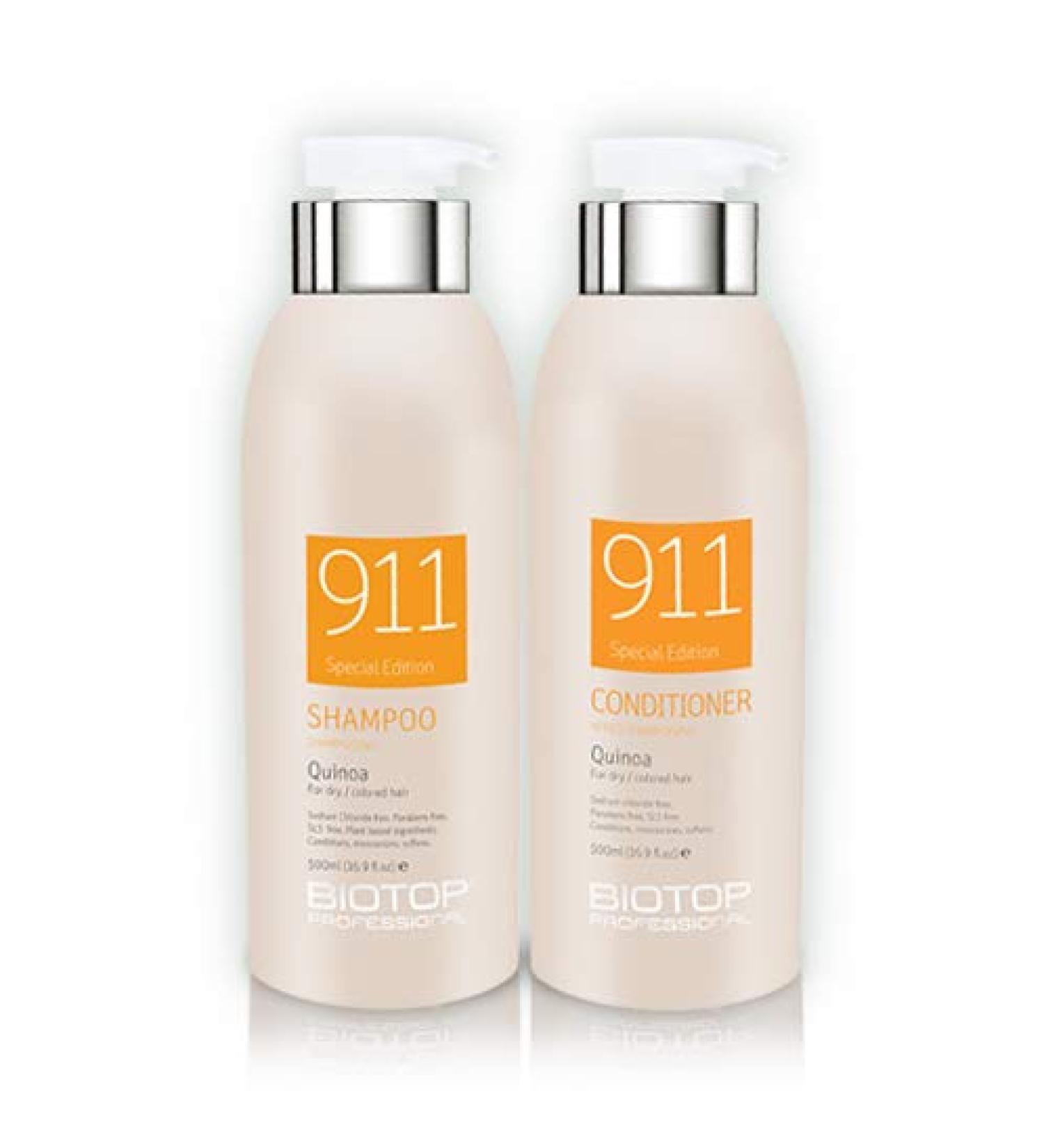 BIOTOP PROFESSIONAL 911 QUINOA DUO SHAMPOO CONDITIONER 500ML