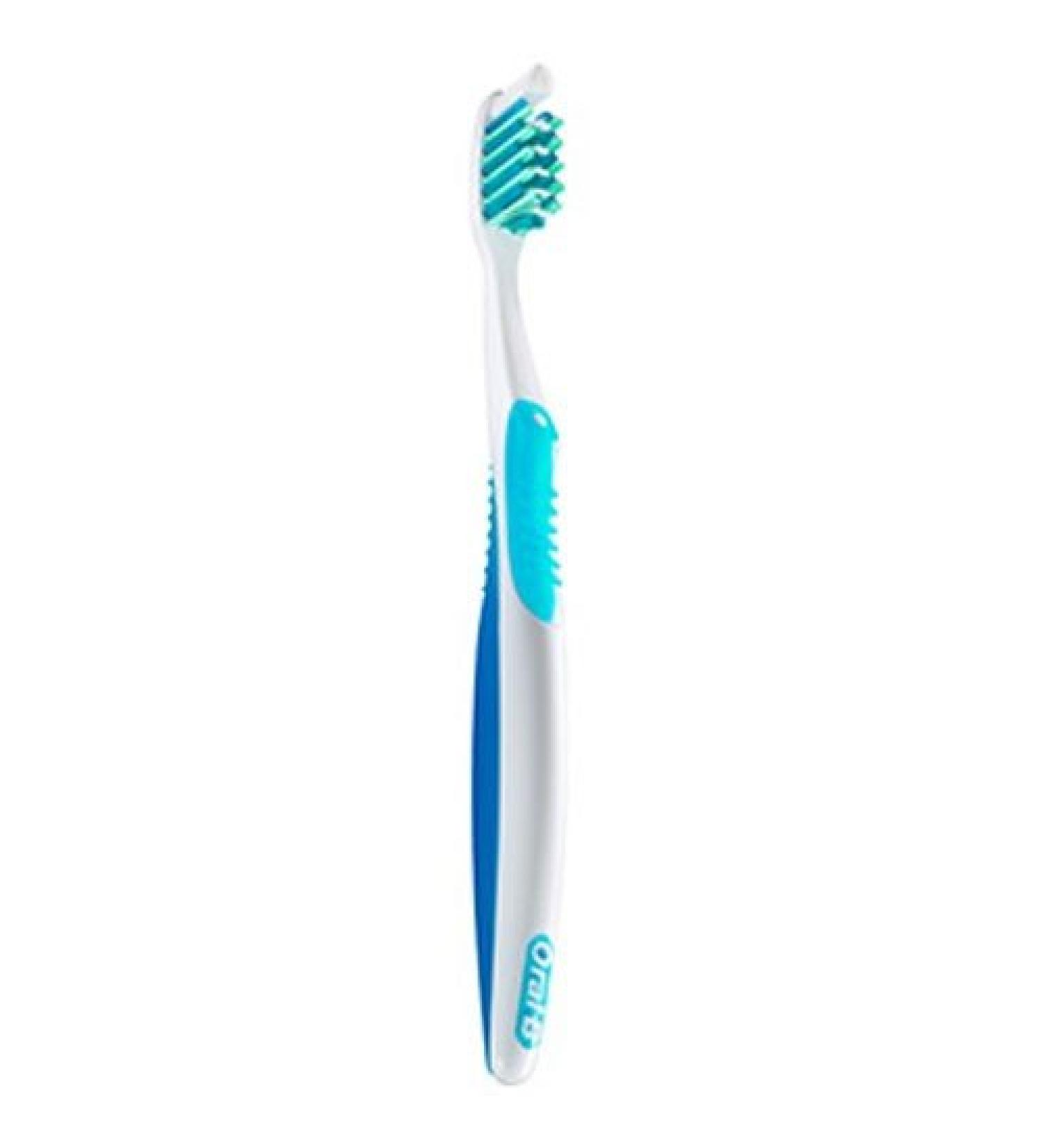 Oral-B Advanced 3D White Vivid Toothbrush Medium (Style May Vary) (Pack of 6)6