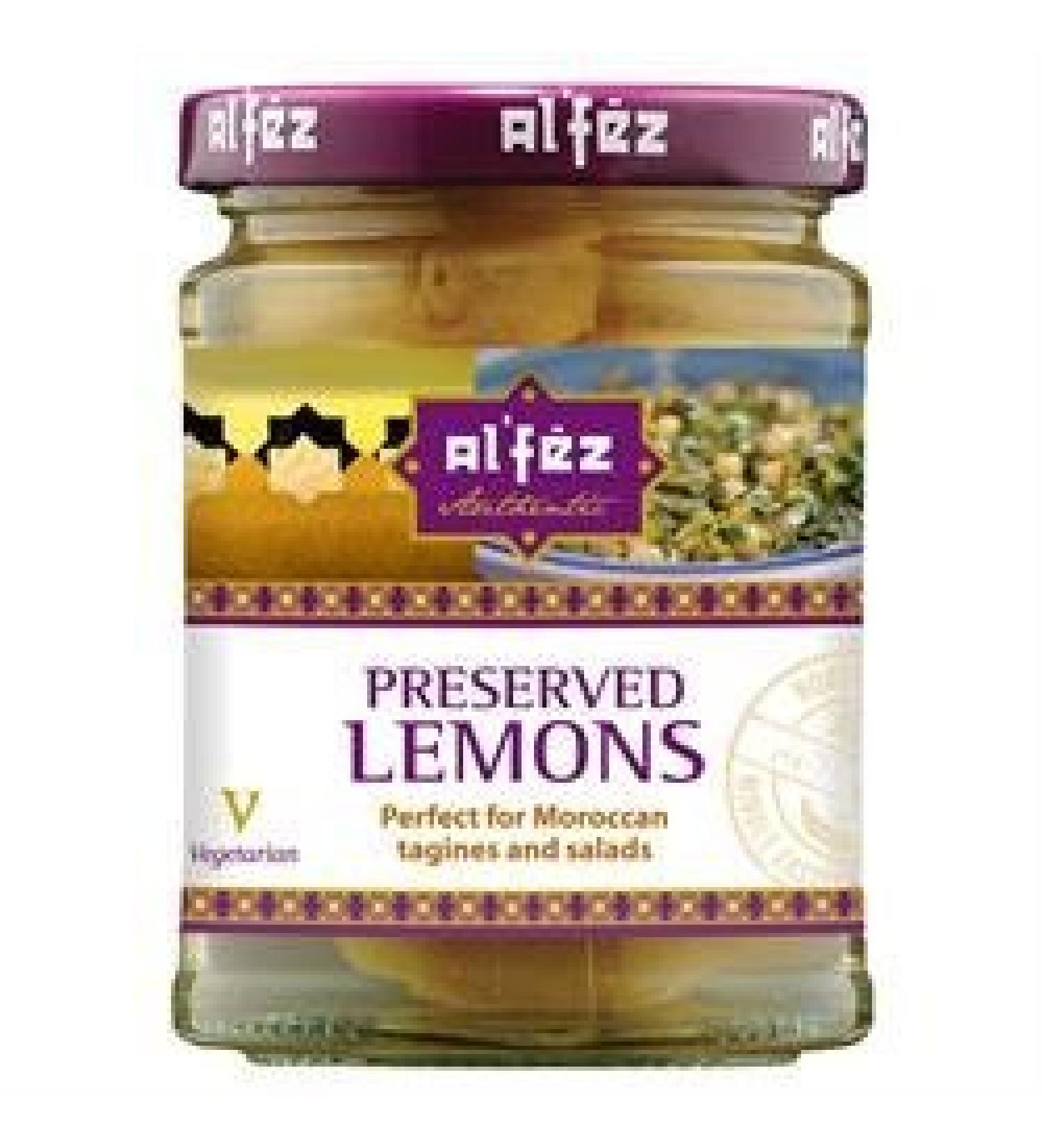 Al'Fez Pack of 6 Al Fez preserved lemons gluten-free 140g