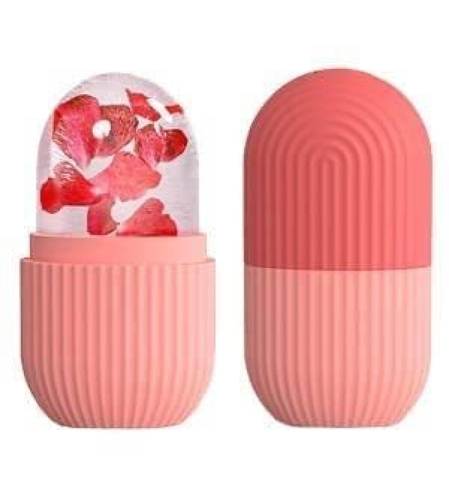 Ice Cube Roller for Face & Neck - Reusable Skin Care Tool | De-Puff Eyes & Tighten Skin | Multi-Color Facial Treatment - Buy Online on GoSupps.com
