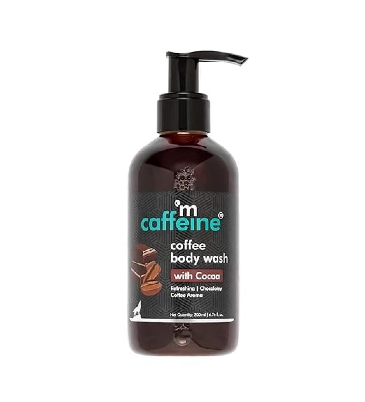 Body Wash with Cocoa - De-Tan & Deep Cleansing Shower Gel | Vitamin E Infused | Energizing Chocolate Aroma | All Skin Types | Unisex (200ml - Buy Online on GoSupps.com