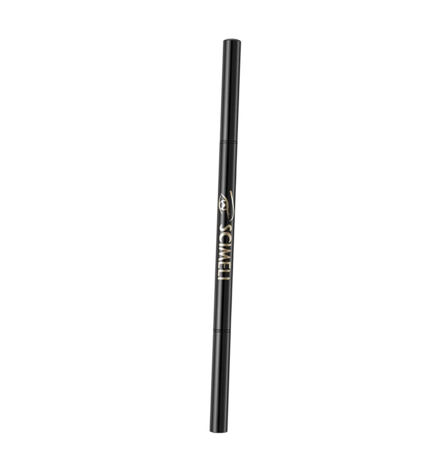 BELLIFFY 2 1 Eyebrow Makeup Tools Eyebrow Waterproof Natural Eyebrow Pen Automatic Rotating Pencil Brow Liner 1 count (Pack of 1) Brown - Buy Online on GoSupps.com