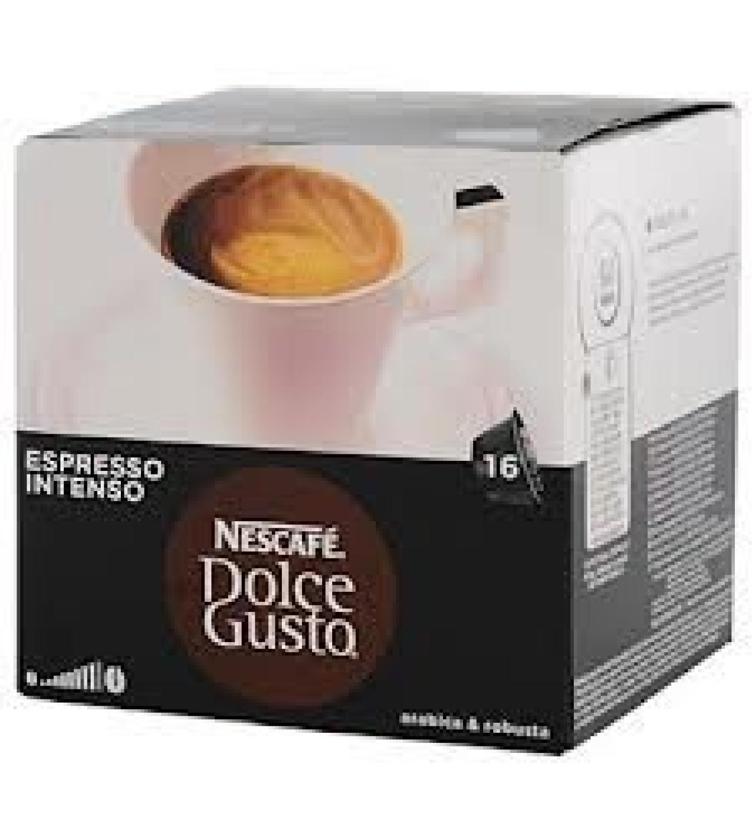 Nescaf Dolce Gusto Espresso Intenso Pack of 6 6 x 16 Capsules by Nescaf
