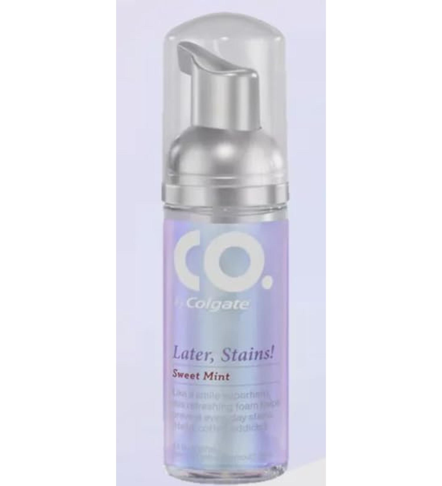 Later Stains Sweet Mint Foaming Mouth Rinse