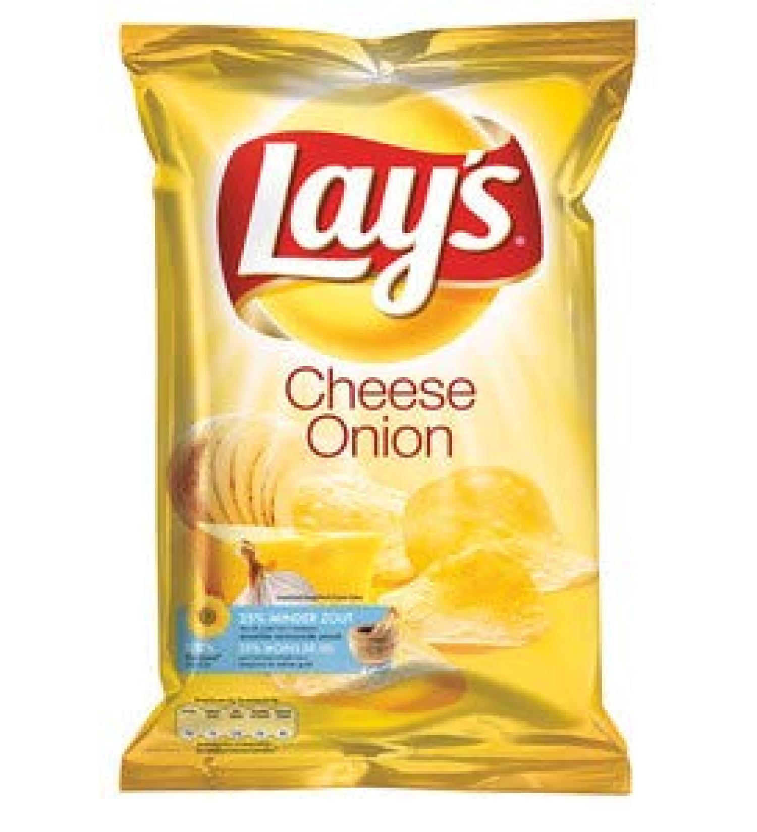Lay's cheese onion chips 40 gr | 20x | Total weight 800 gr