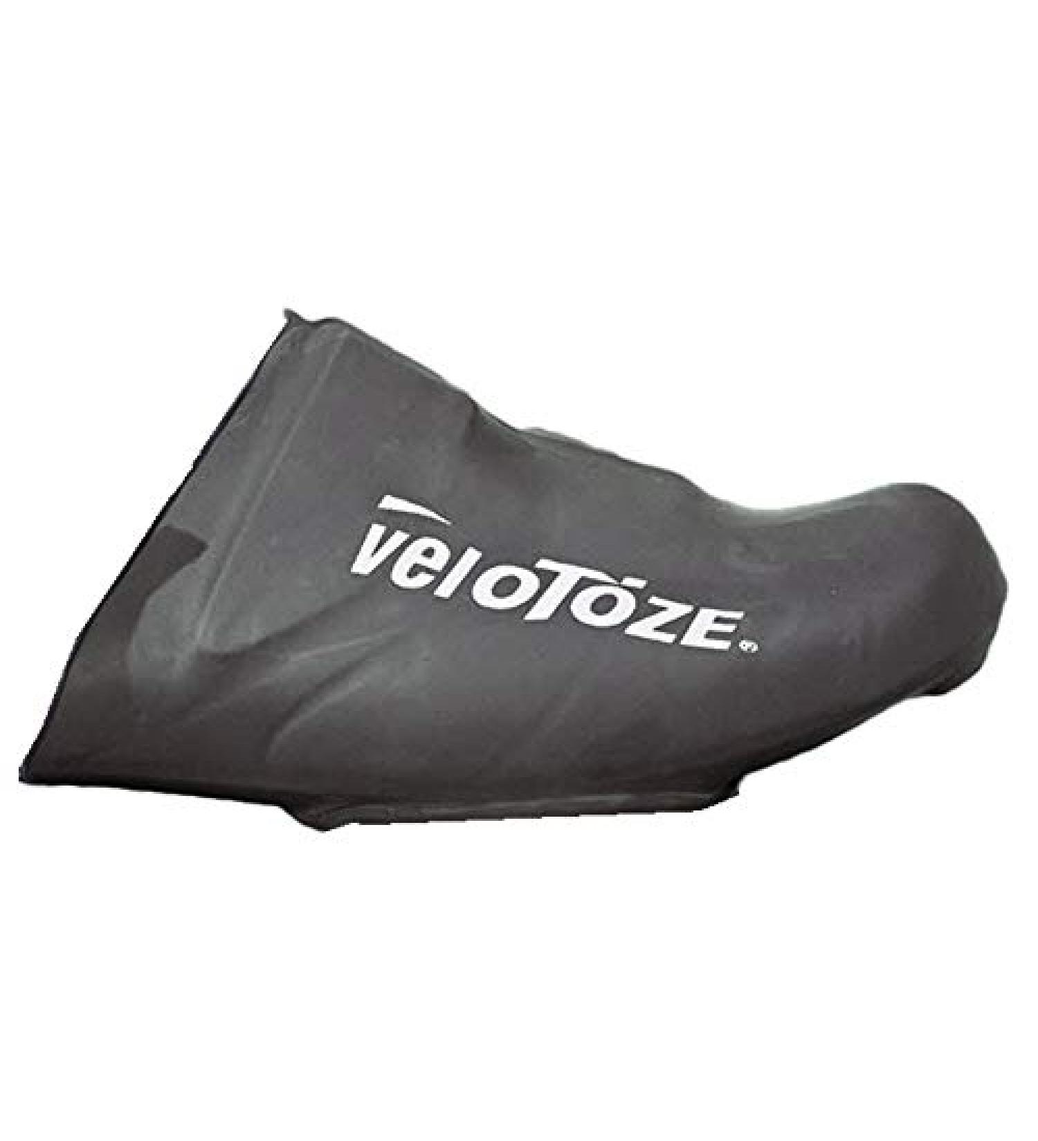 veloToze Toe Cover for Road Cycling Shoes - Keep Feet Warm in Cool Spring & Fall Weather - One Size Black - Buy Online on GoSupps.com