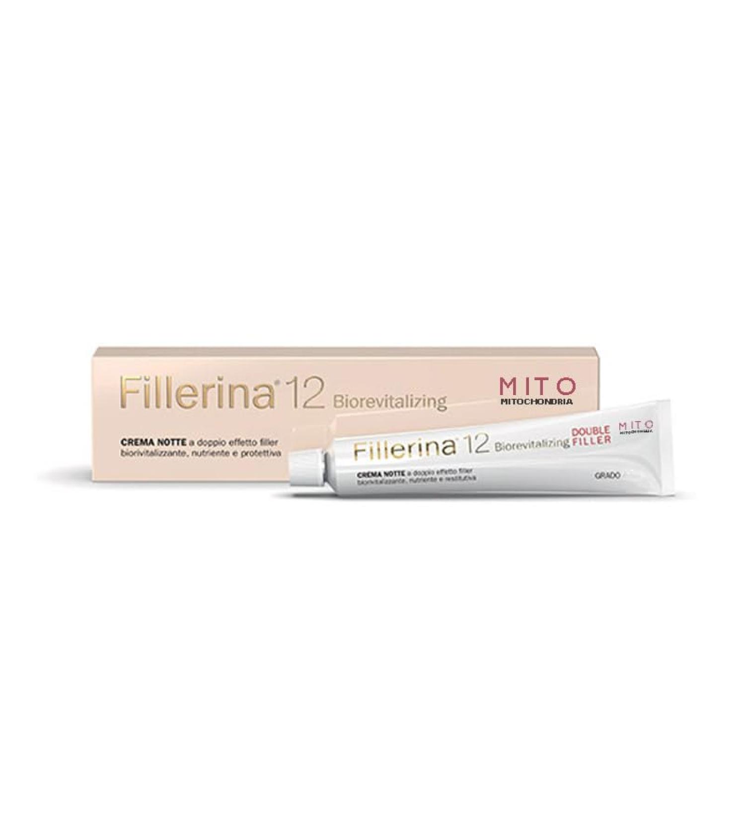 Fillerina Fillerina 12 Biorevitalizing Double Filler Mito Night Cream 50 ml (grade 3)