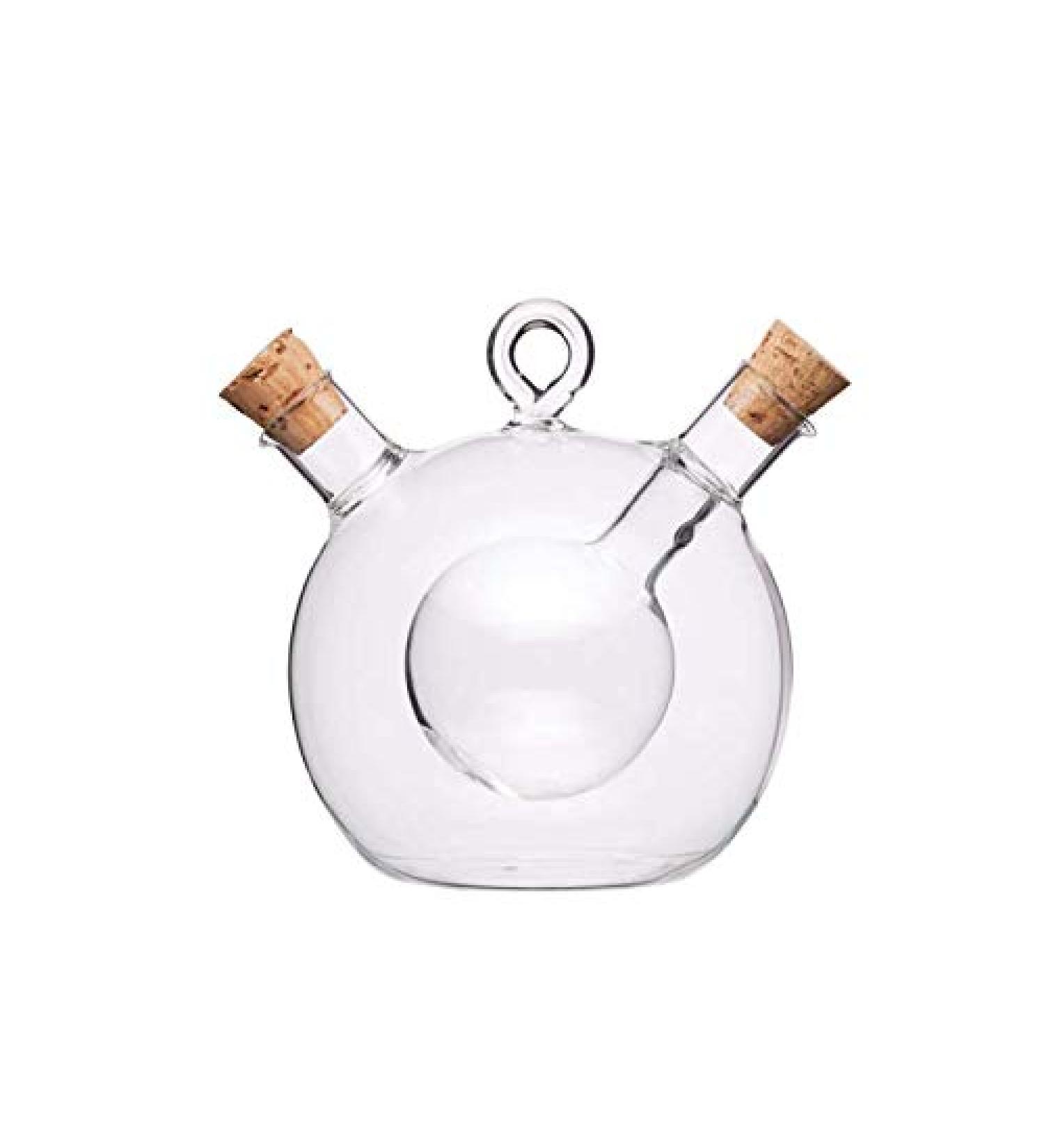 World of Flavours Italian Dual Oil & Vinegar Bottle