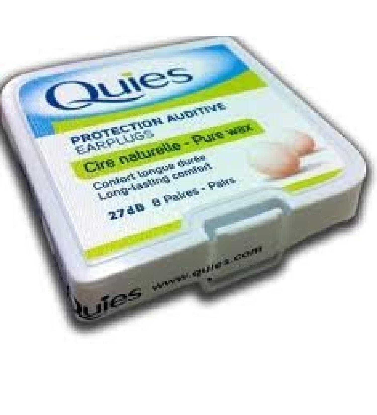 Quies Wax Ear Plugs - 8 Pairs by Quies