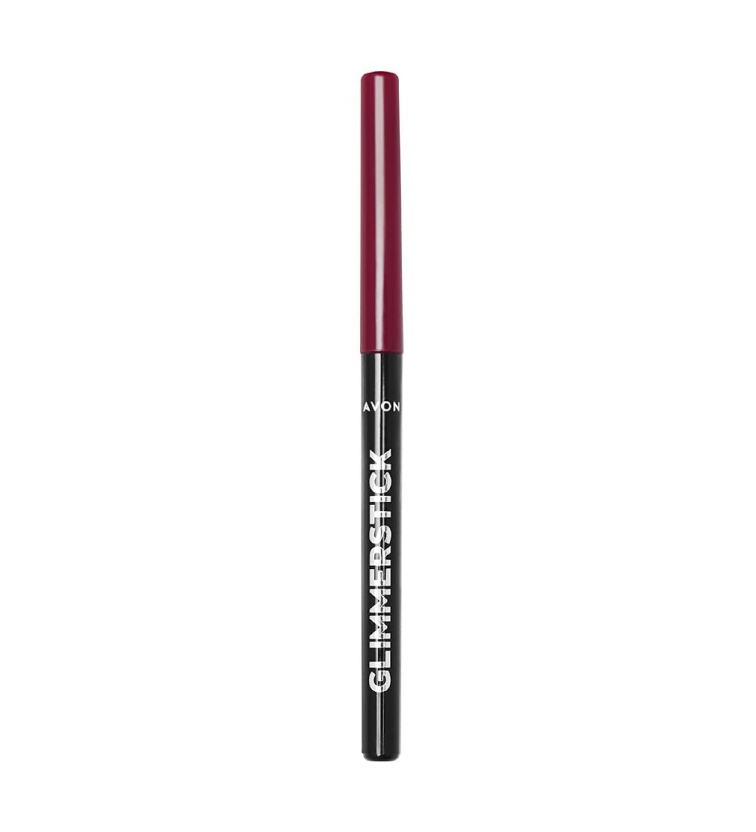  Avon Avon Glimmerstick Cherry Jubilee Lip Pencil infused with vitamin E for smooth application and defined lips - Buy Online on GoSupps.com