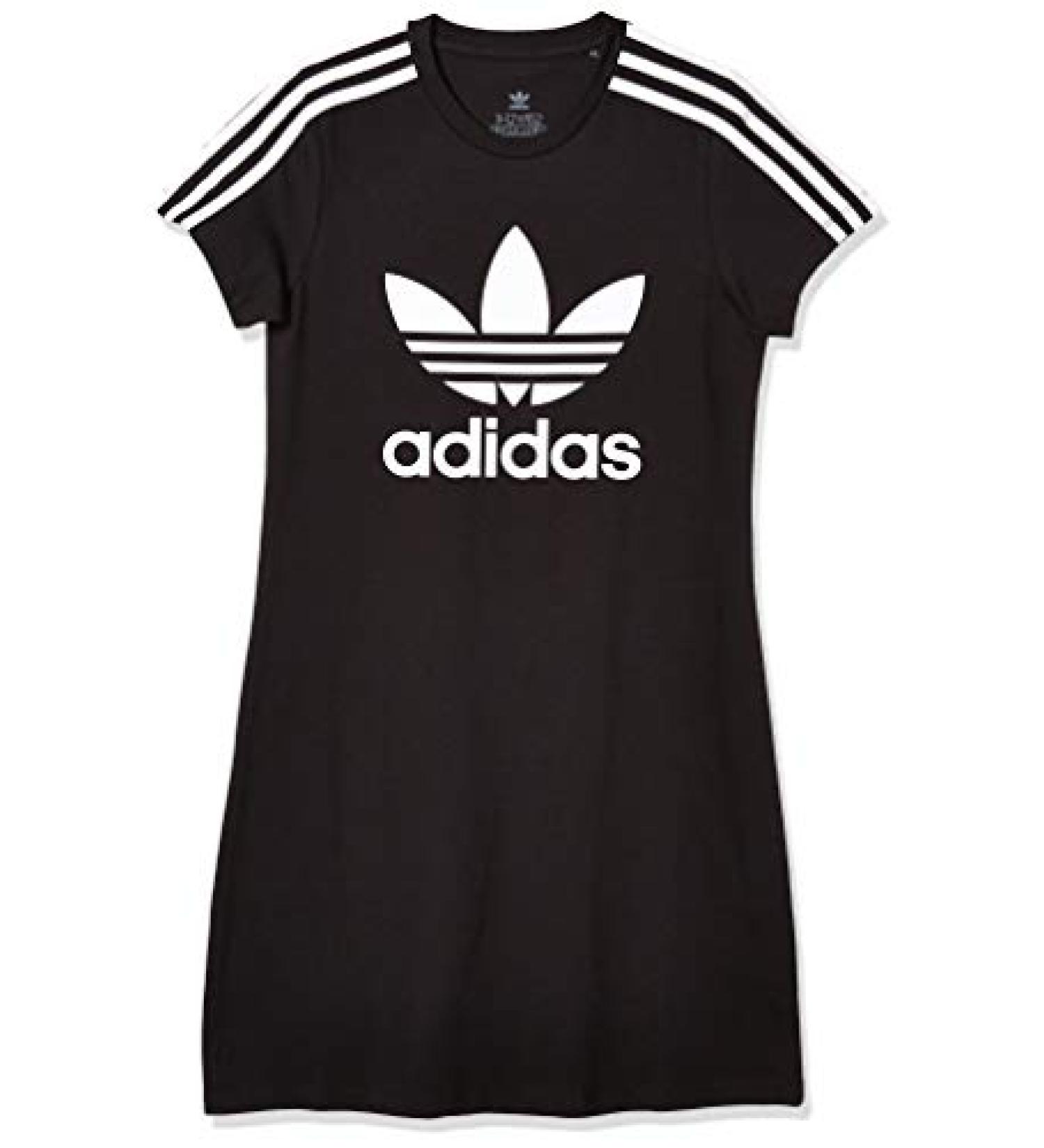 adidas Originals Adicolor Dress - Black/White - Girls Unisex Kids | Medium Size - Buy Online on GoSupps.com