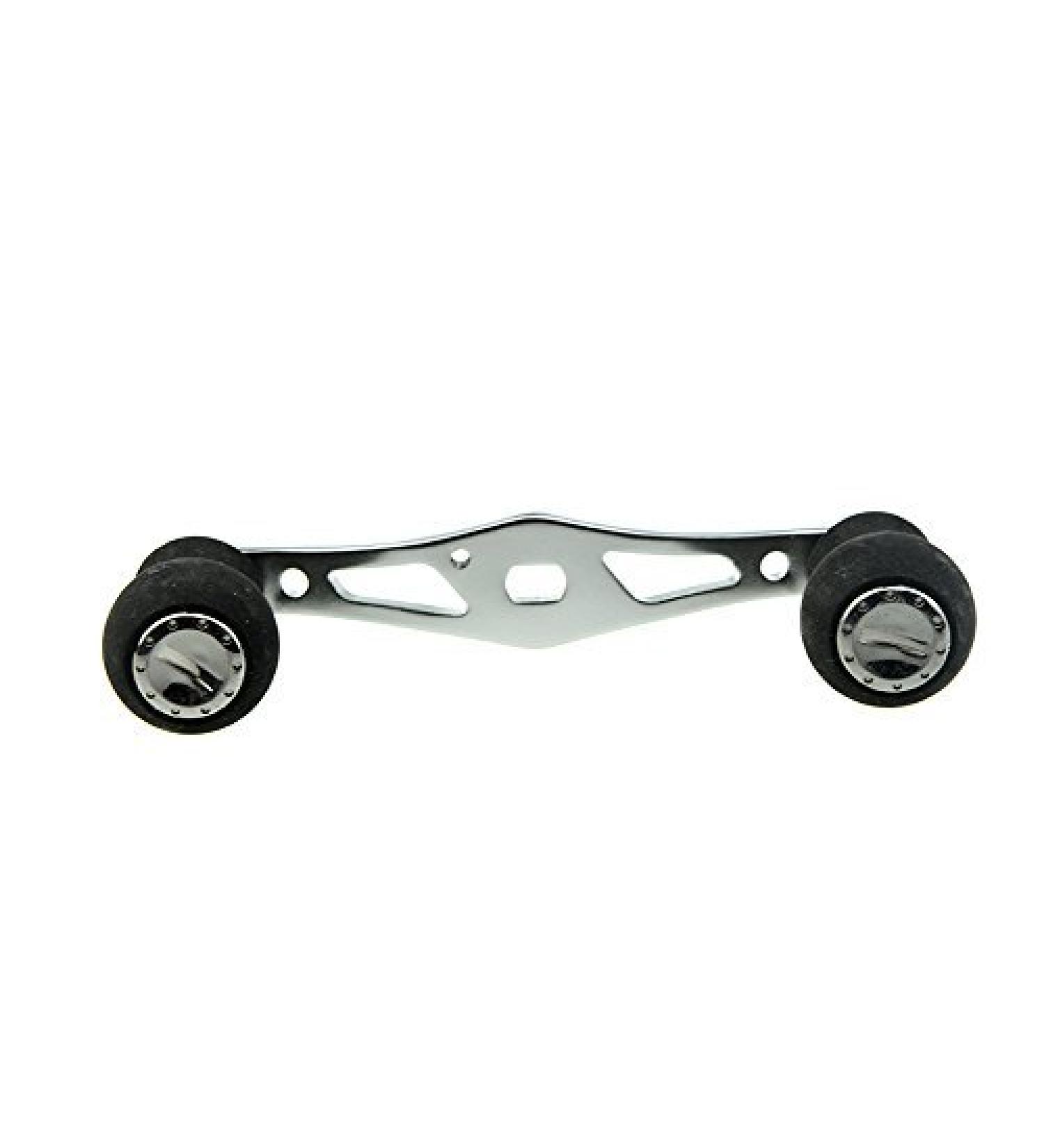 Lixada Fishing Reel Handle Aluminum Alloy for Baitcasting Trolling Reel Handle Ultralight Reel Handle Reel Crank Accessory grey