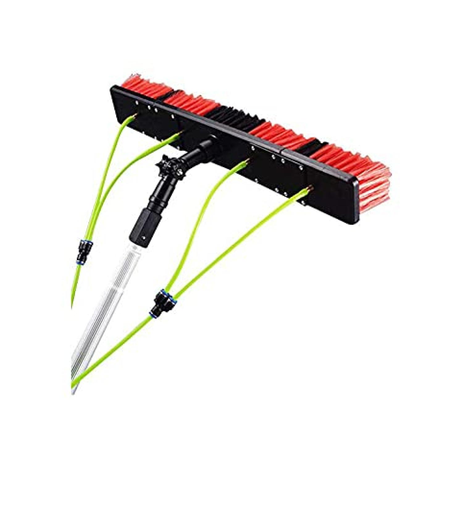 Window Cleaning Pole 4.7M Photovoltaic Panel Cleaning Tool Multi-Purpose Water Spray Brush Extendable Cleaner for Trucks Windows Washing - Buy Online on GoSupps.com