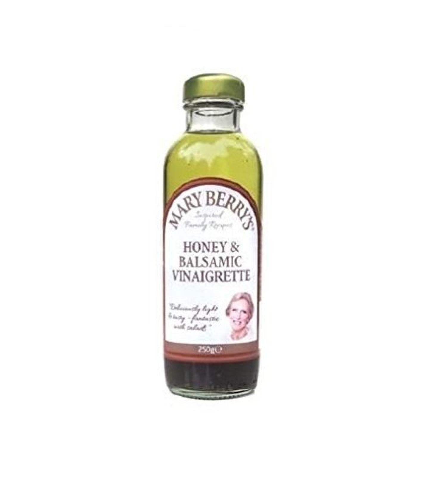 Mary Berry's Mary Berry Honey and Balsamic Vinaigrette 235 ml (pack of 2)