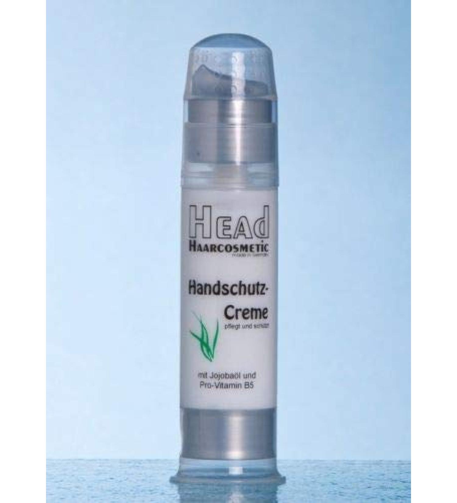 HEAD hand protection cream with jojoba oil - Made in Germany - 100 ml with pump