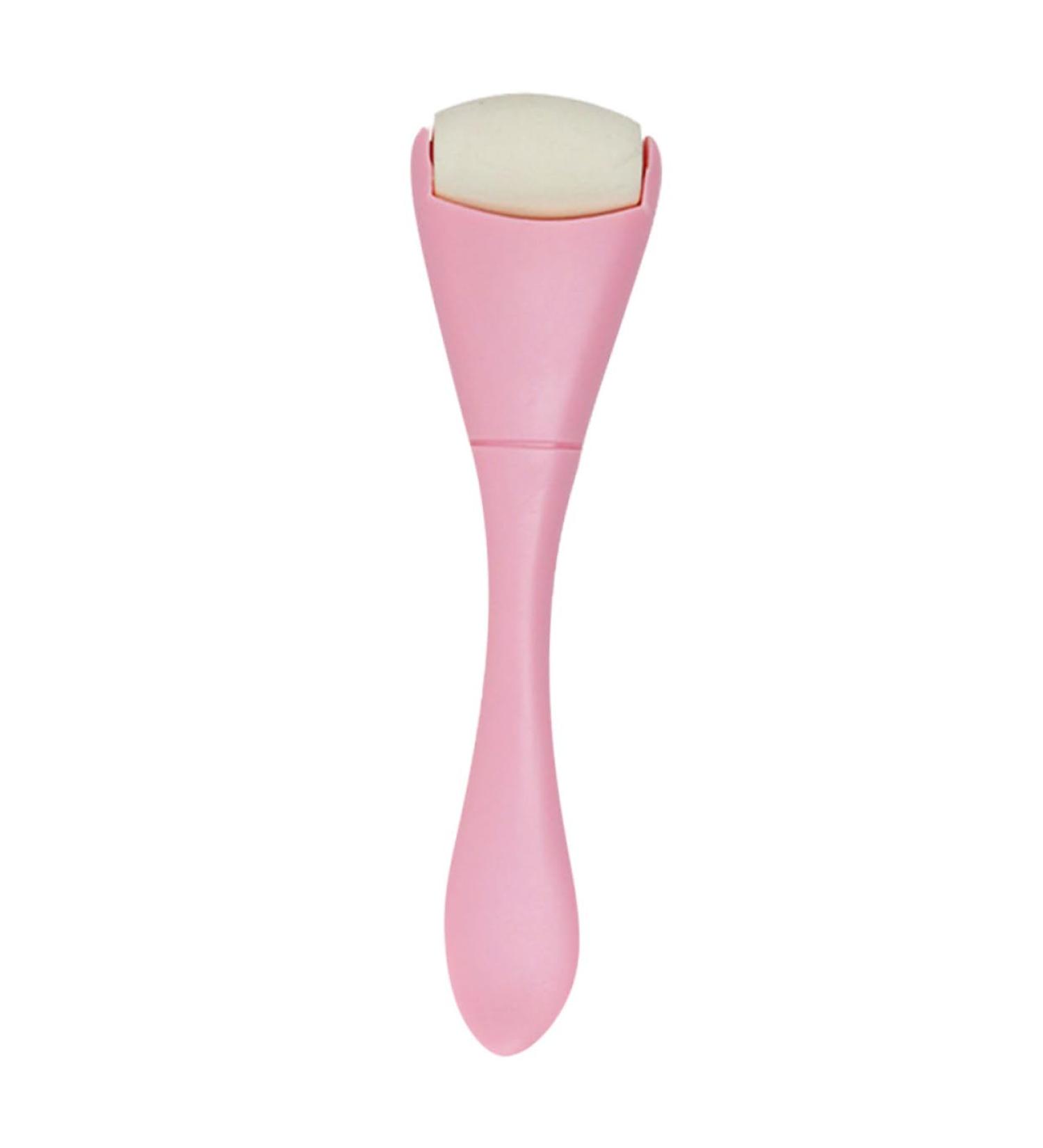 Buy Volcanic Stone Face Roller & Oil Removal Tool | Pink Massager for Skin Care | International Shipping - Buy Online on GoSupps.com
